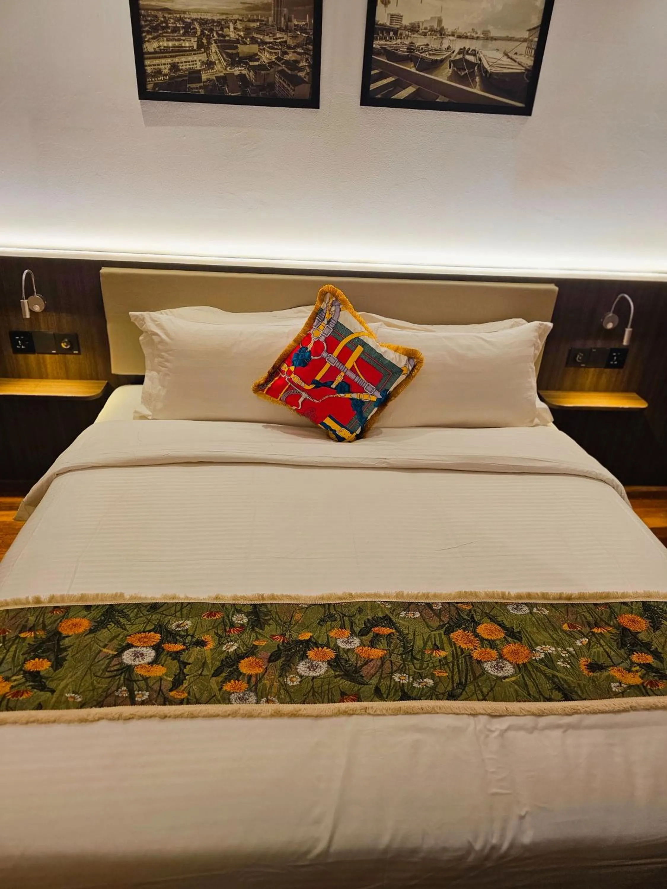 Bed in RARE Heritage House