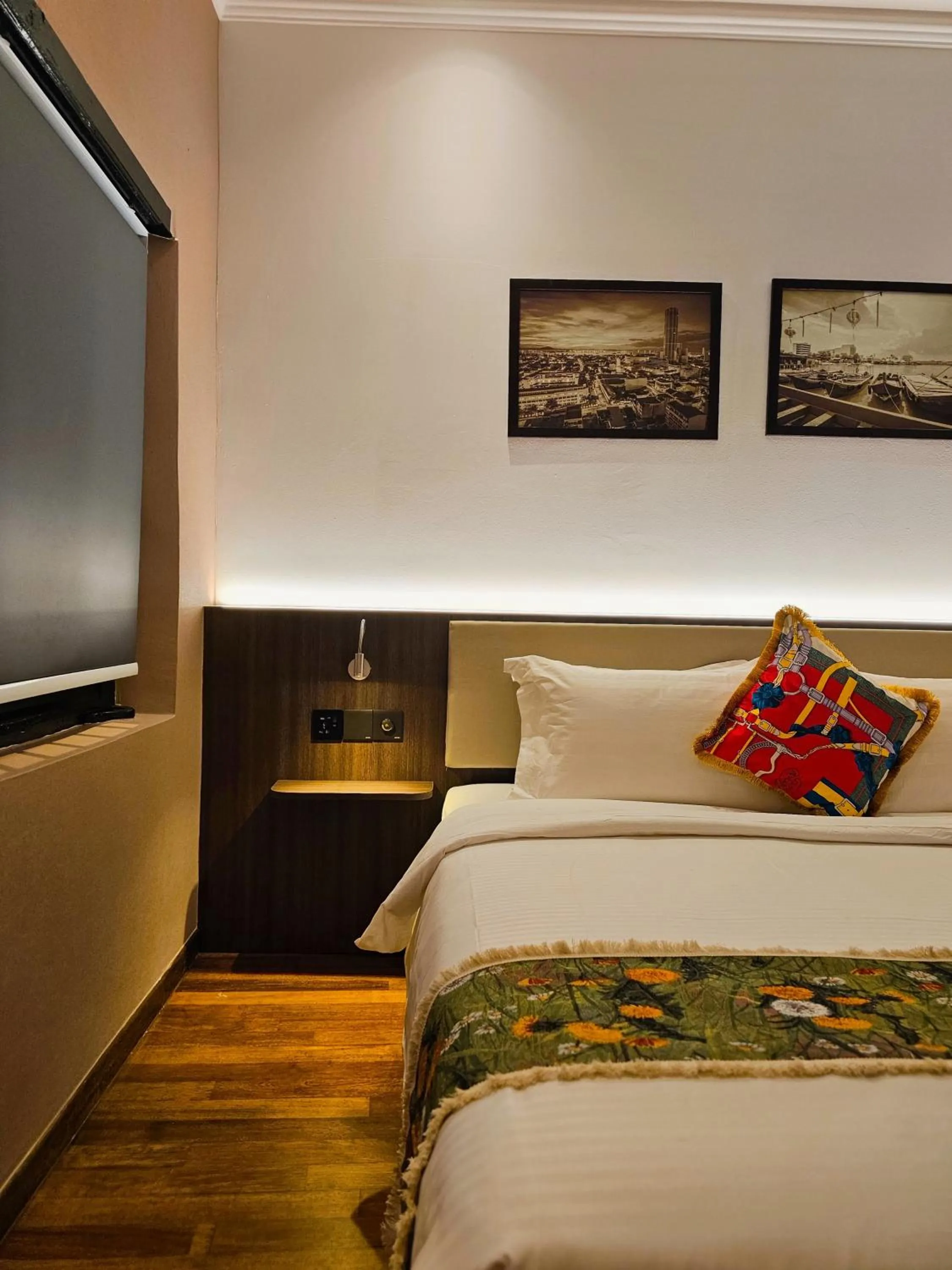 Bed in RARE Heritage House