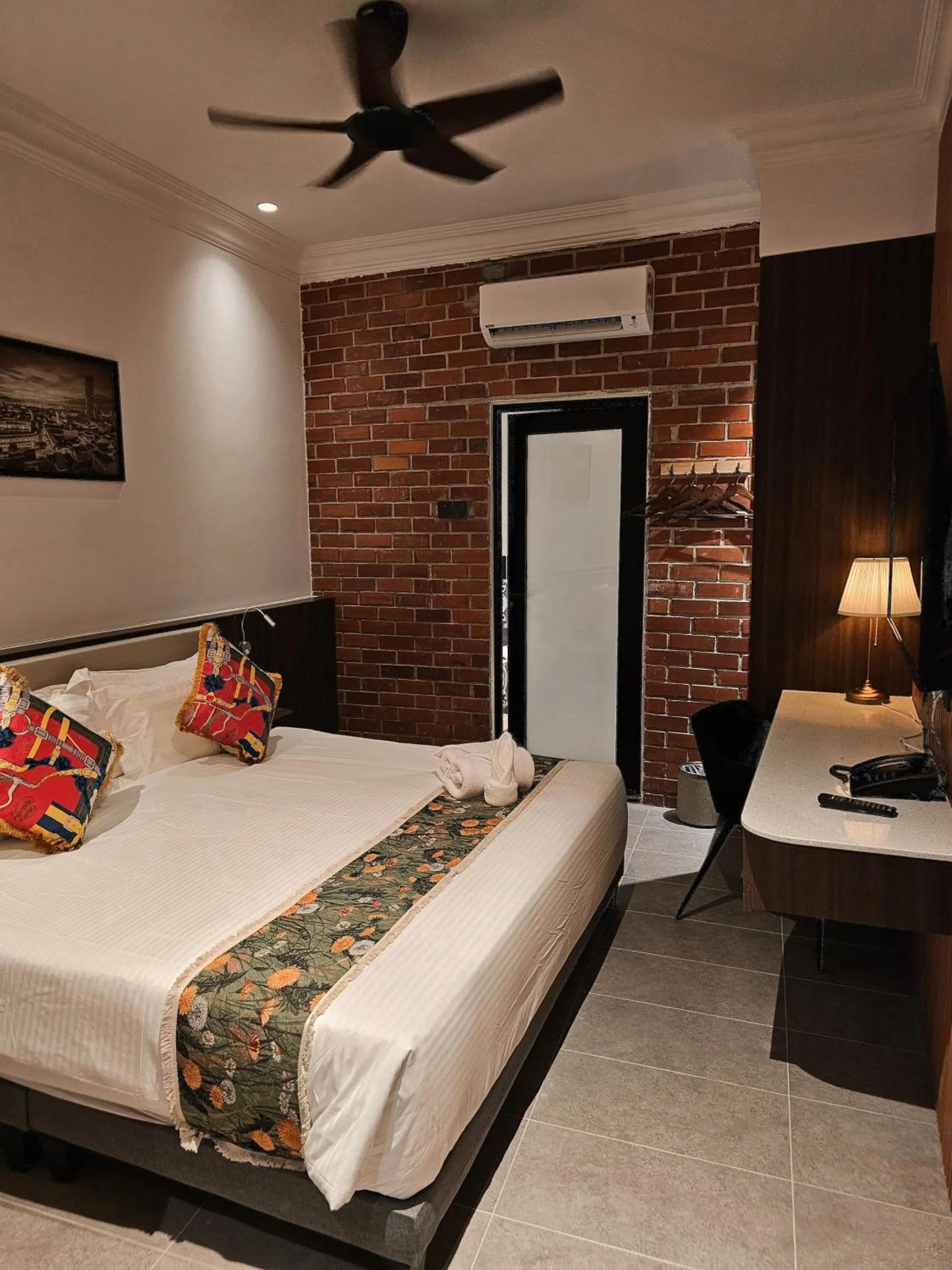 Bed in RARE Heritage House