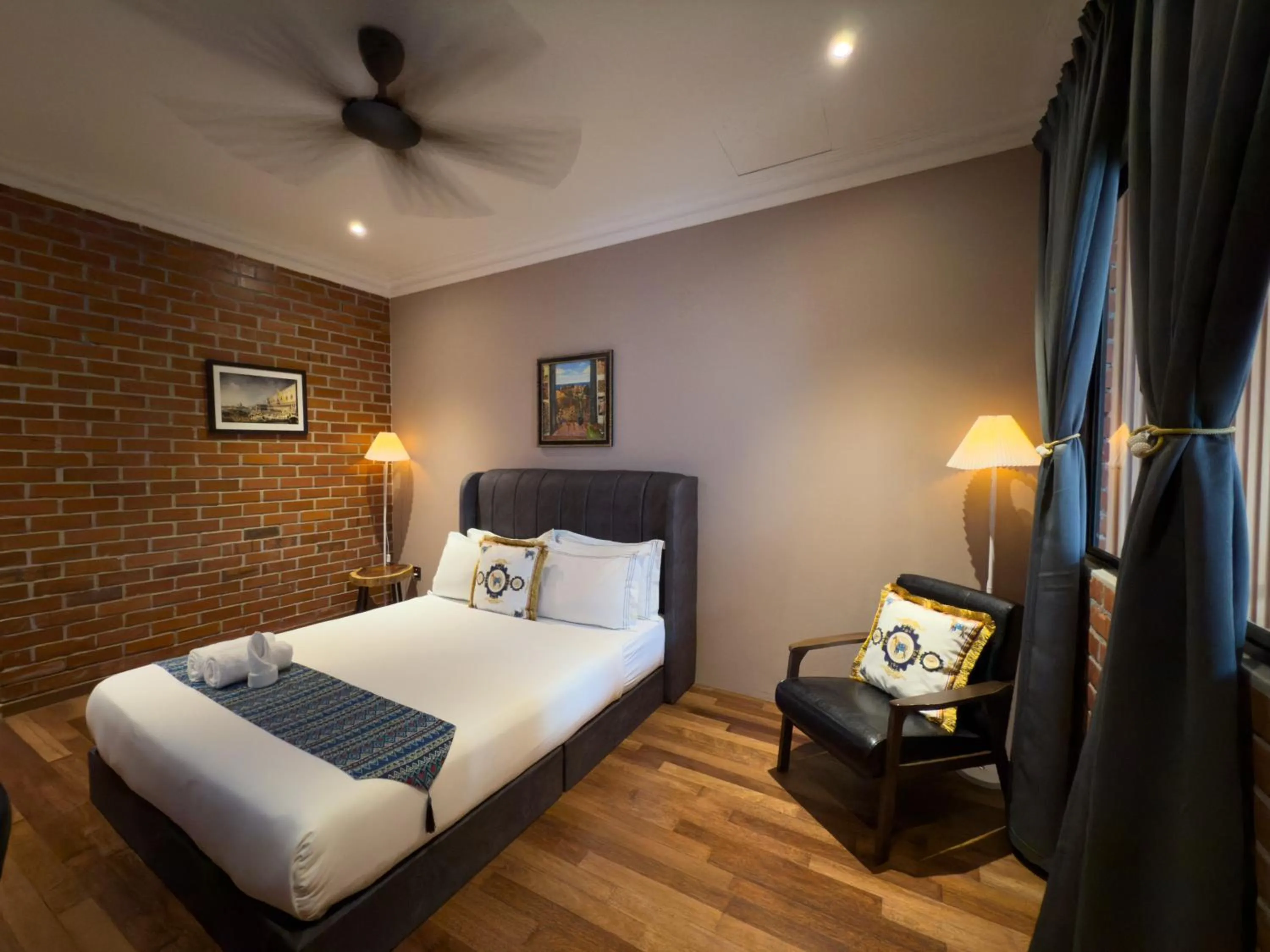 Bed in RARE Heritage House