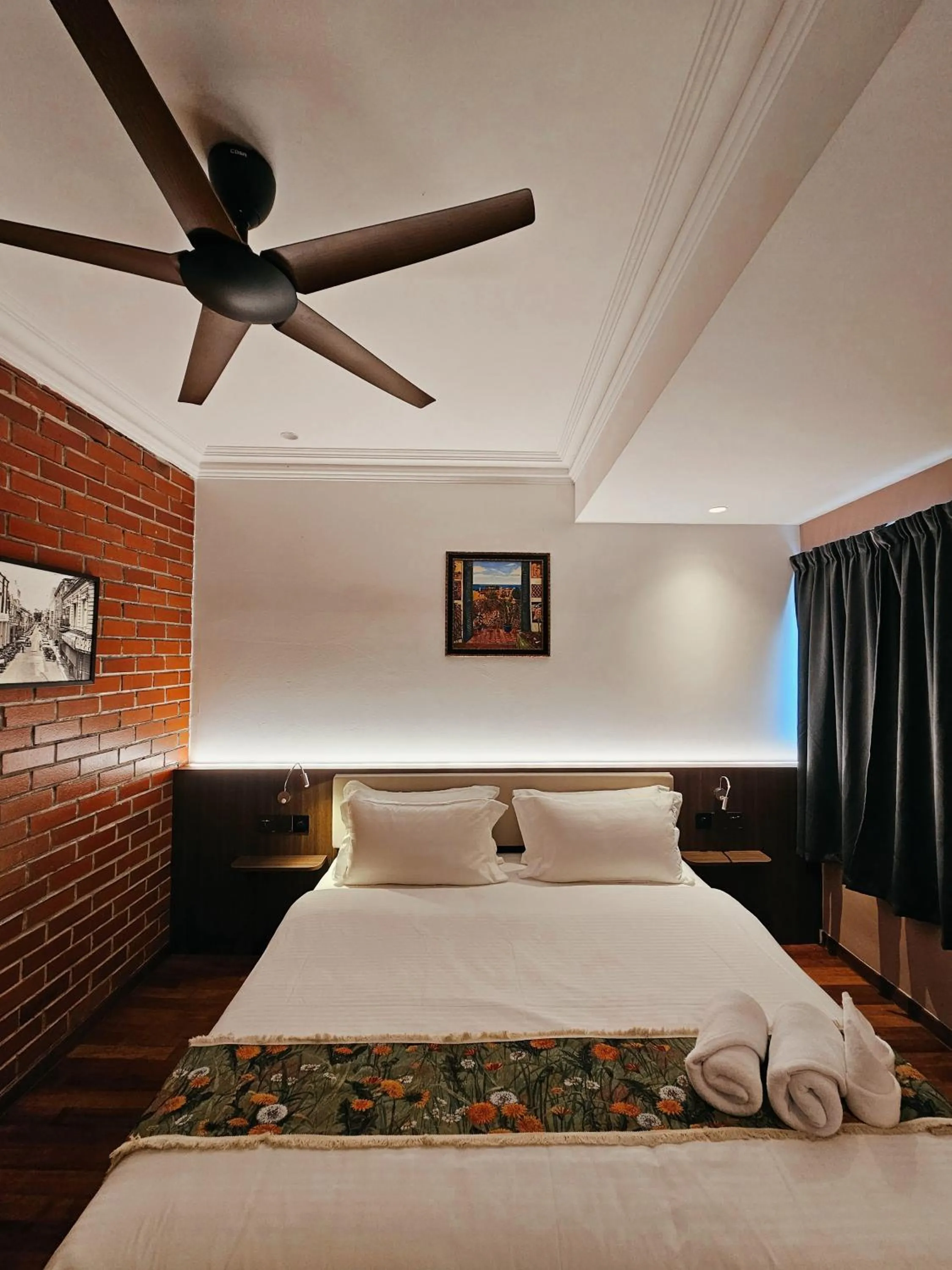 Bed in RARE Heritage House