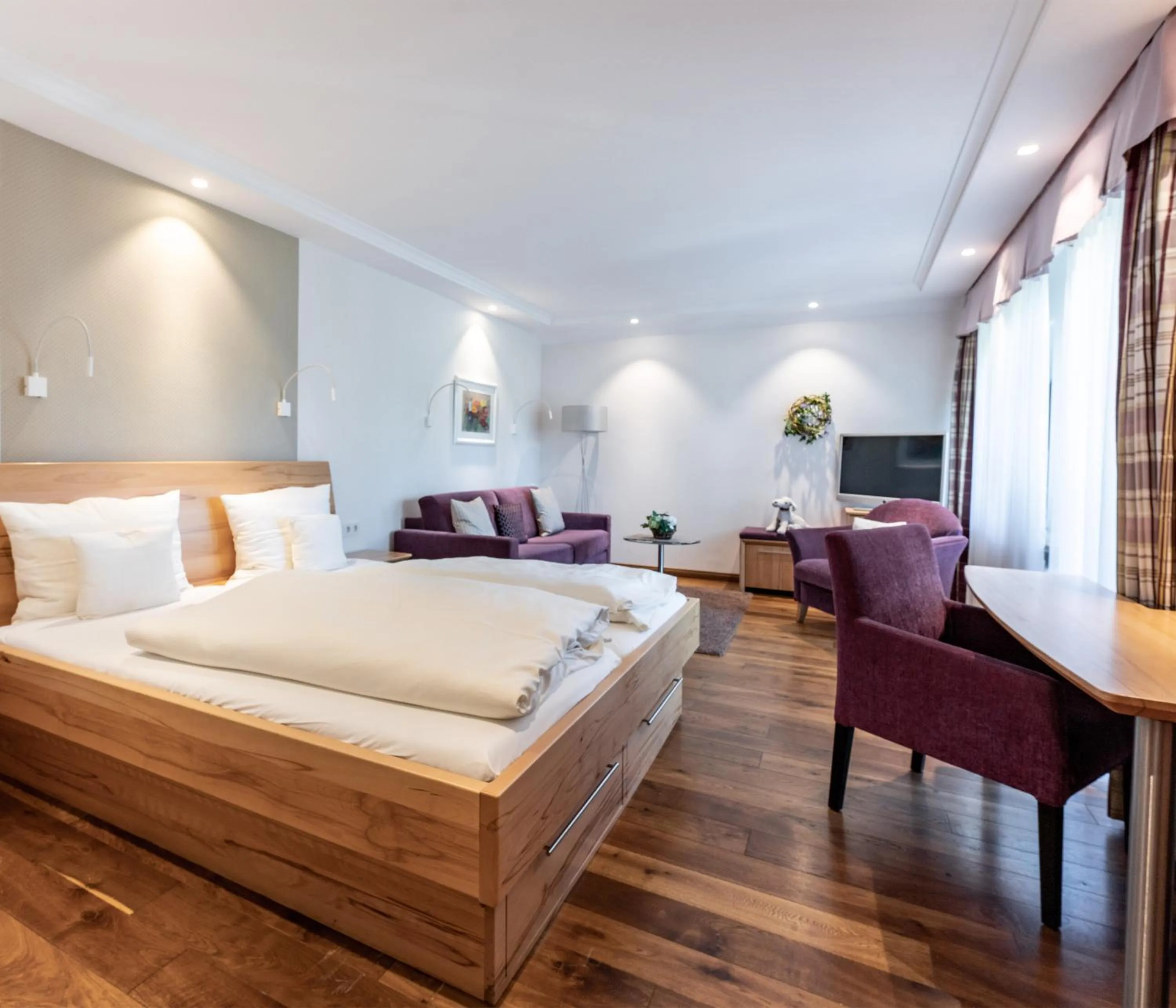 Bed in Hotel Zum Ochsen