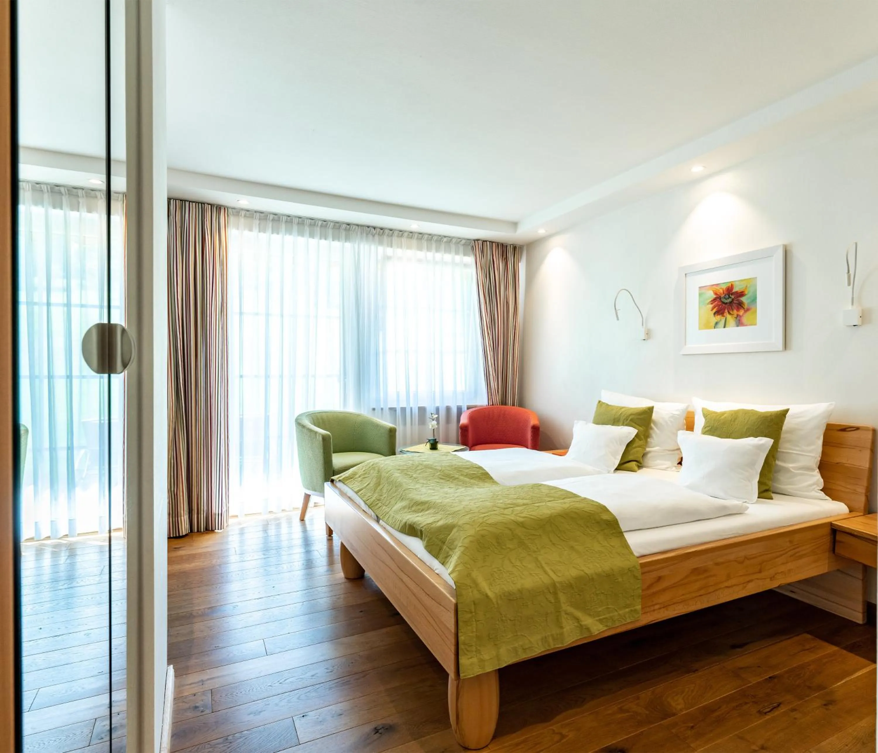 Bed in Hotel Zum Ochsen