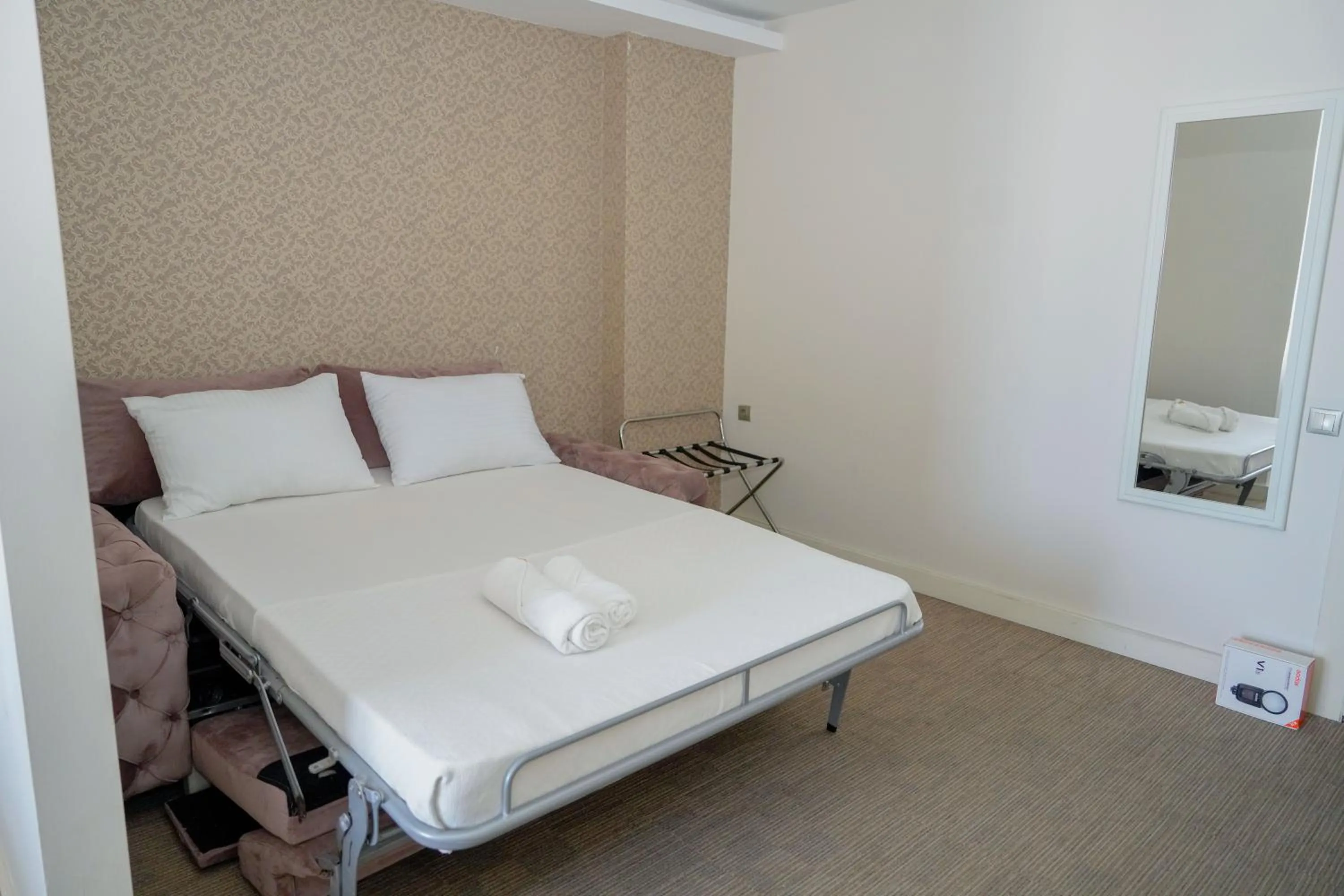 Bed in Hanzade Park Hotel