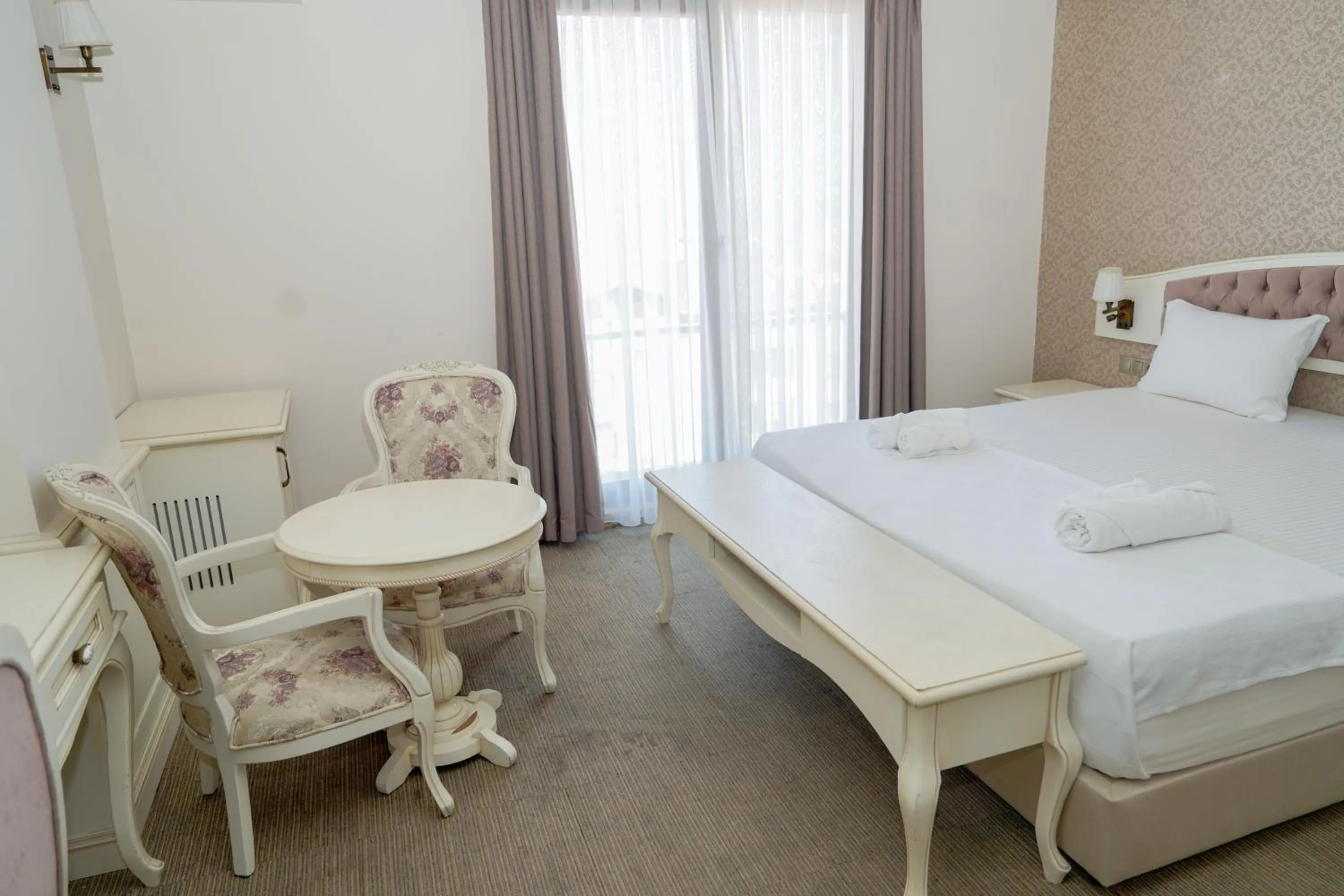 Bed in Hanzade Park Hotel