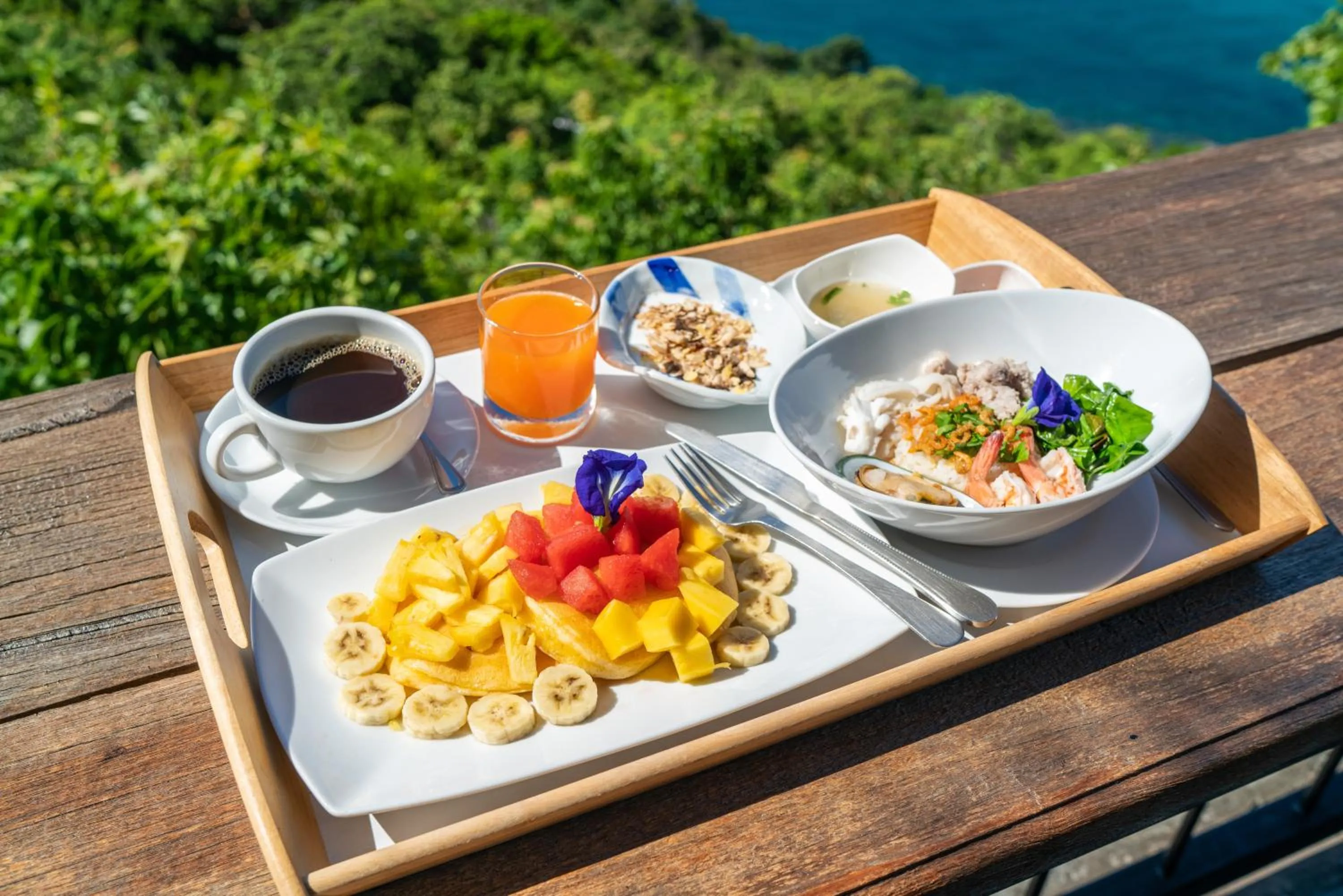 Breakfast in Blue Heaven Resort Koh Tao