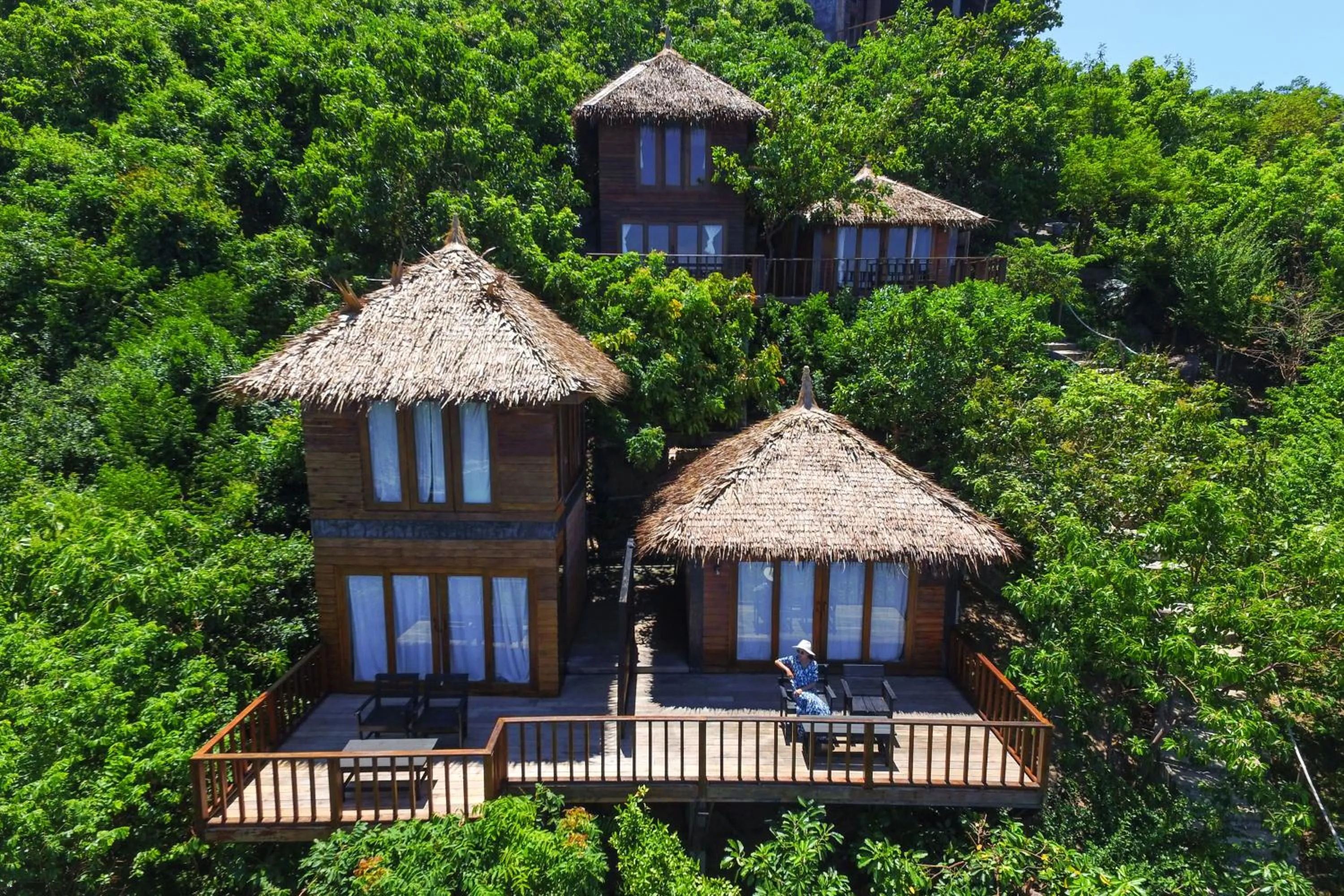 Property building in Blue Heaven Resort Koh Tao
