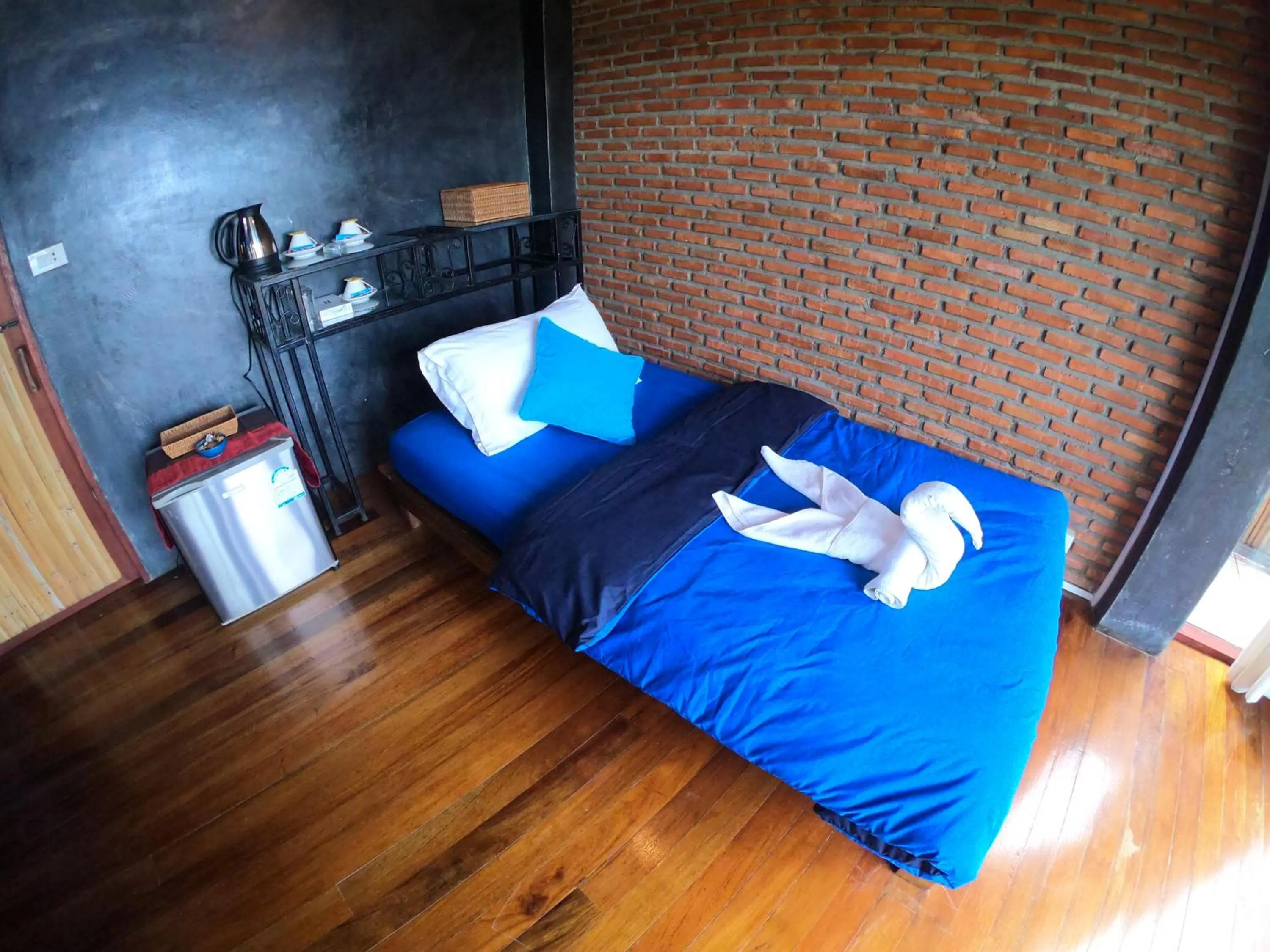 Living room, Bed in Blue Heaven Resort Koh Tao