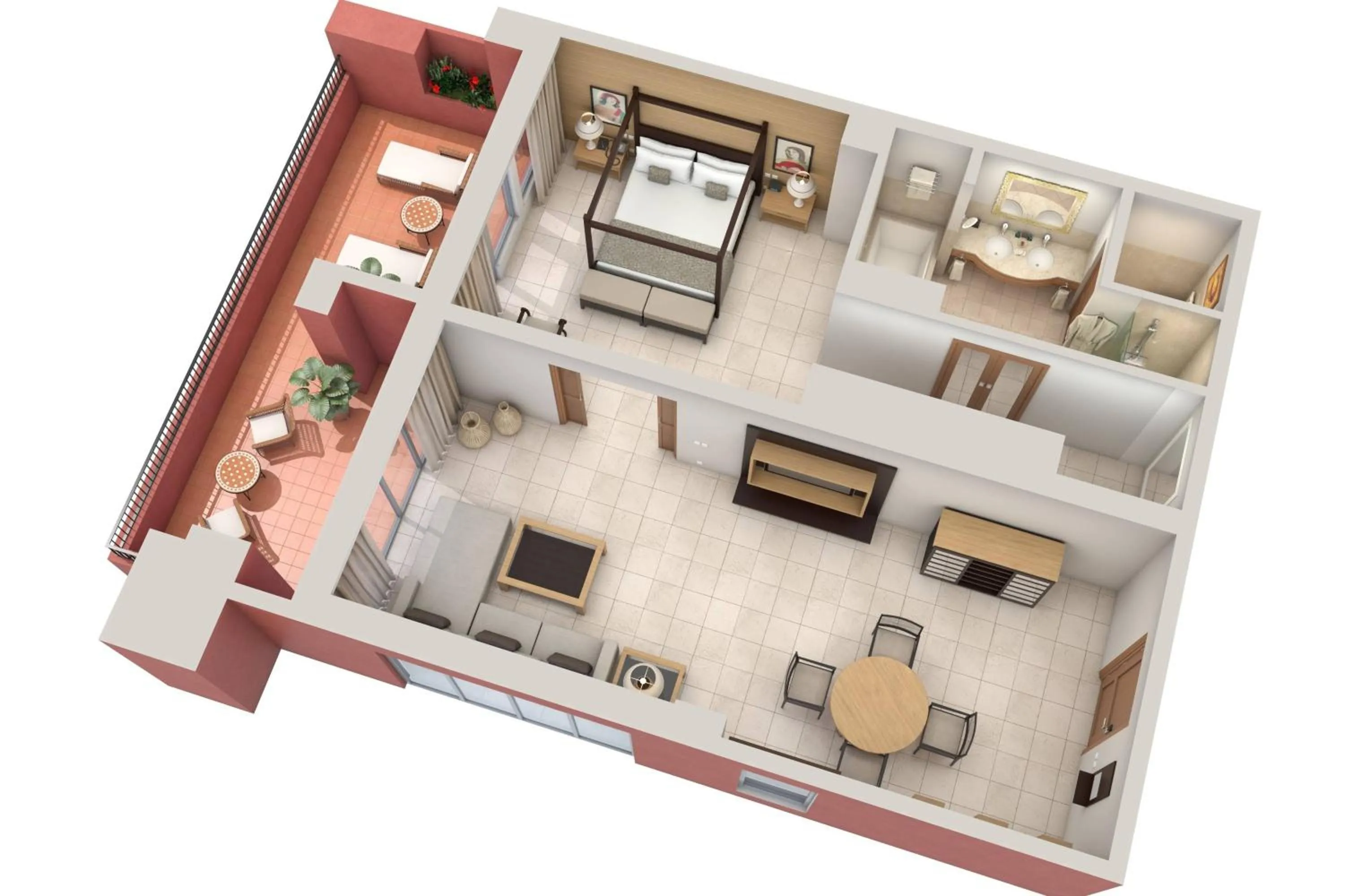 Bedroom in The Ritz-Carlton Tenerife, Abama