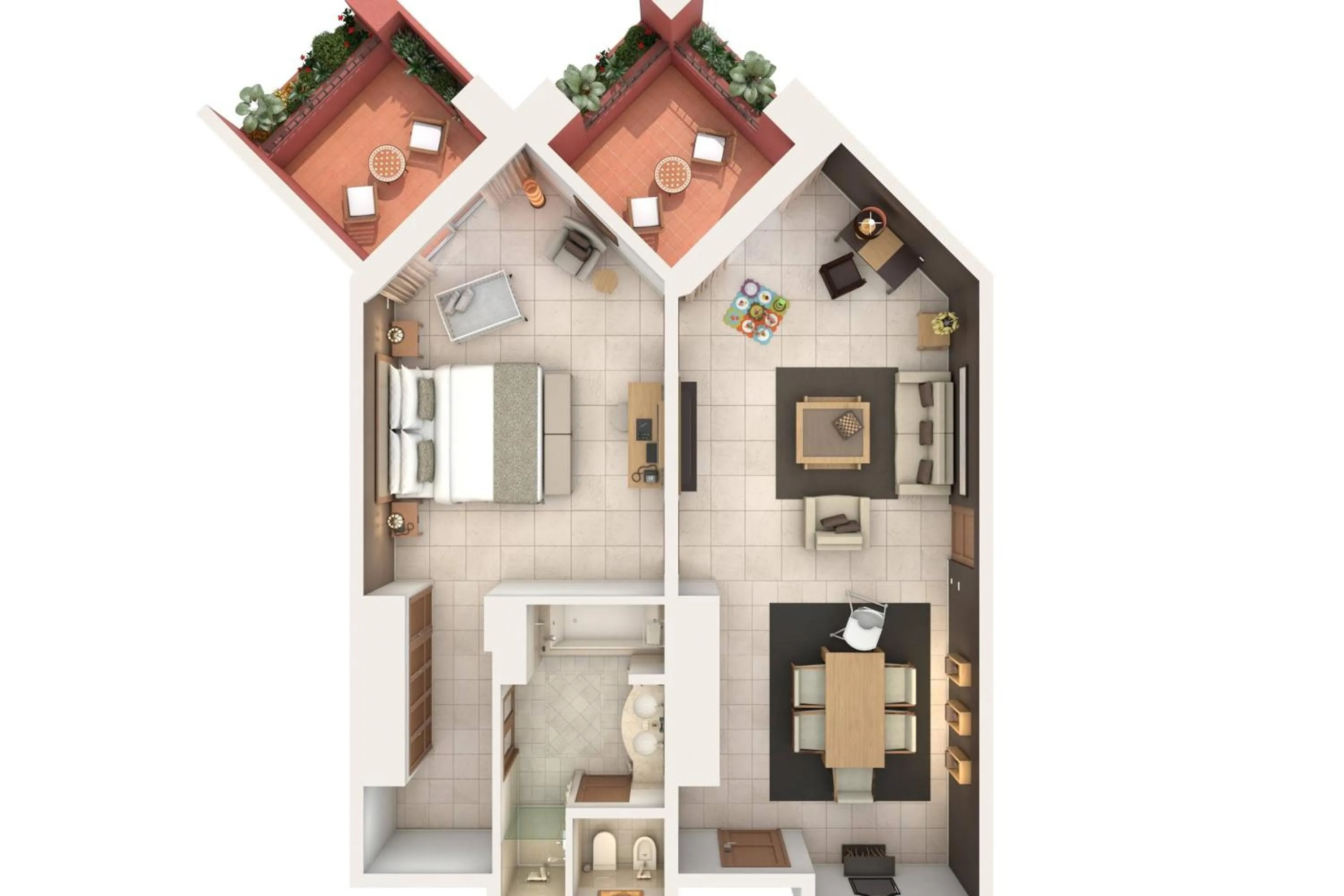 Bedroom in The Ritz-Carlton Tenerife, Abama