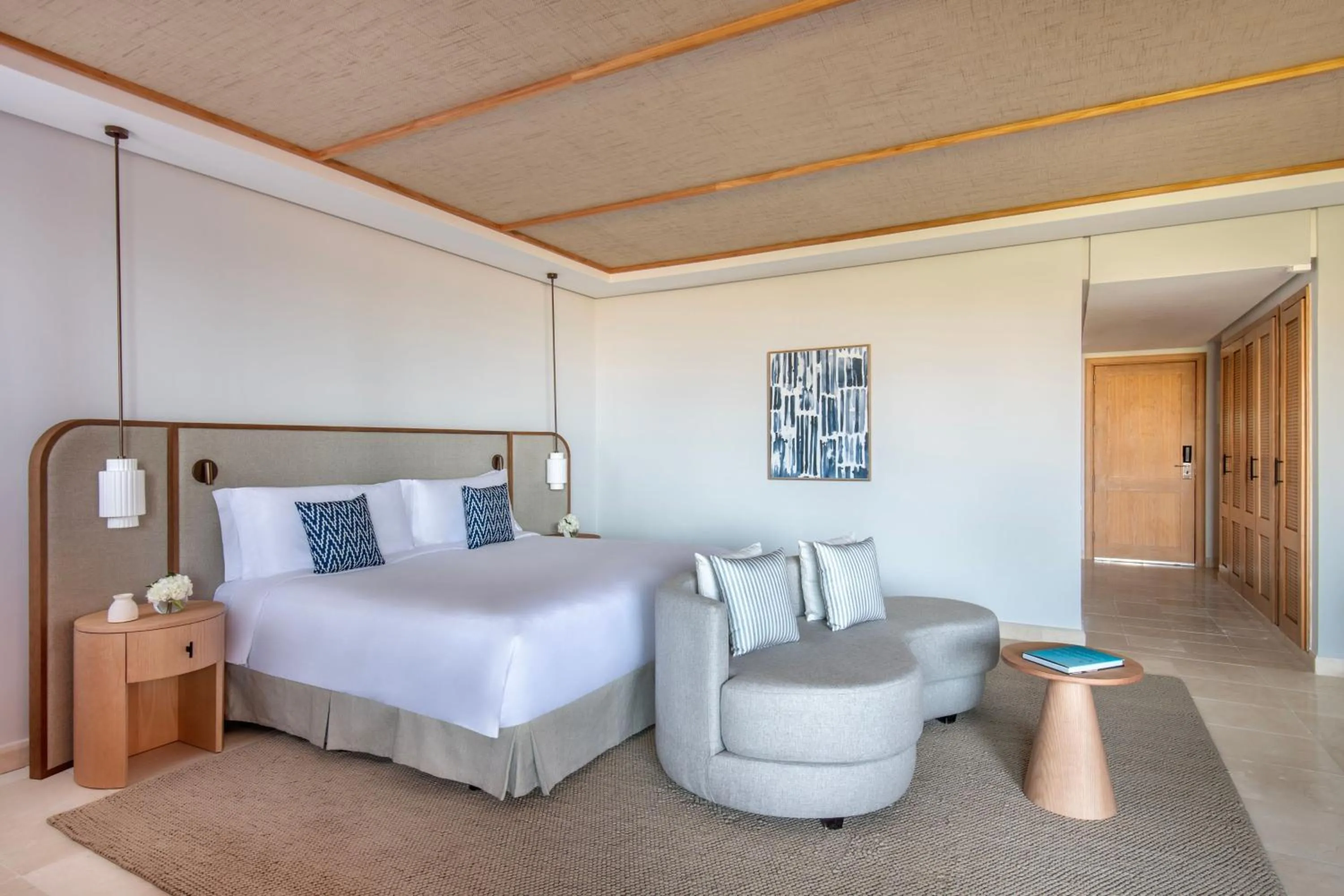 Bathroom, Bed in The Ritz-Carlton Tenerife, Abama