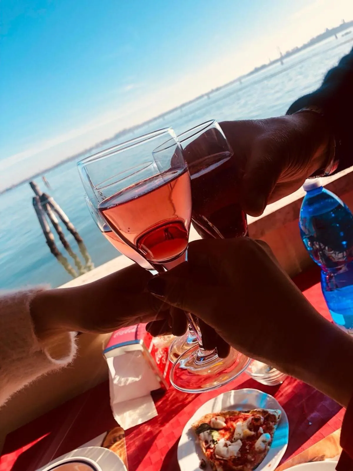 Food and drinks in Casa Sulla Laguna