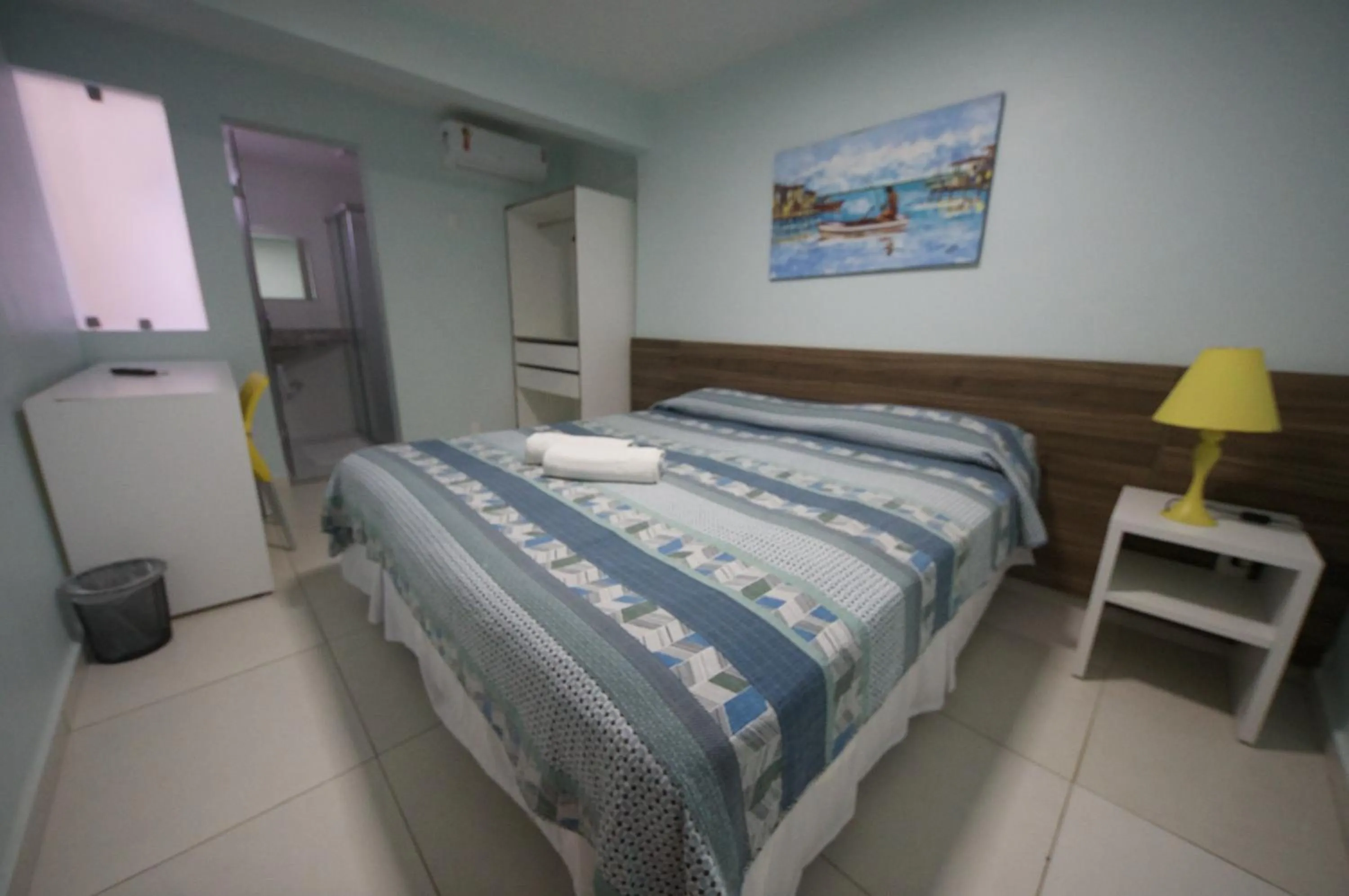 Bed in Sol Nascente Hotel Pousada Beira Mar