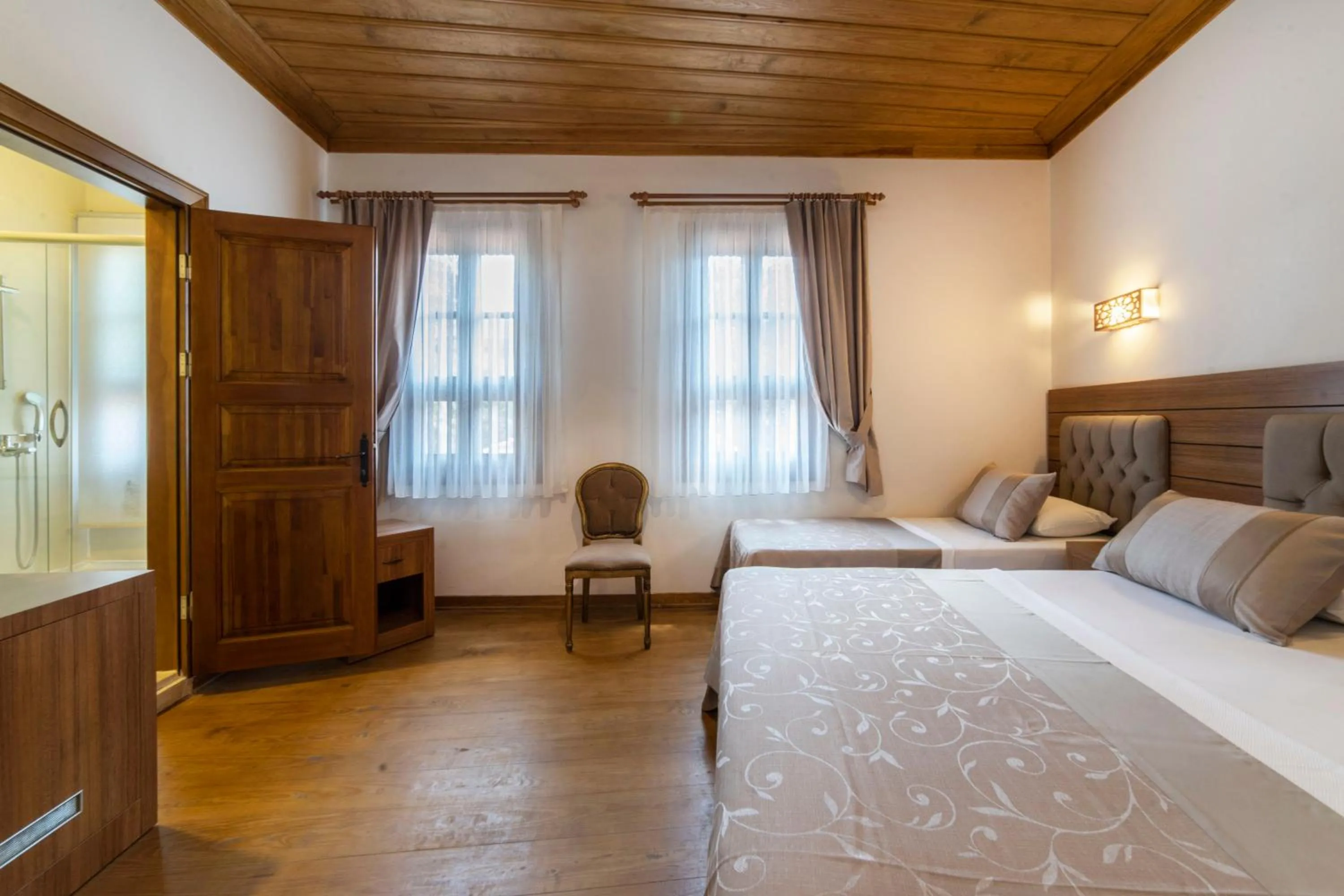 Bed in Armistis Hotel