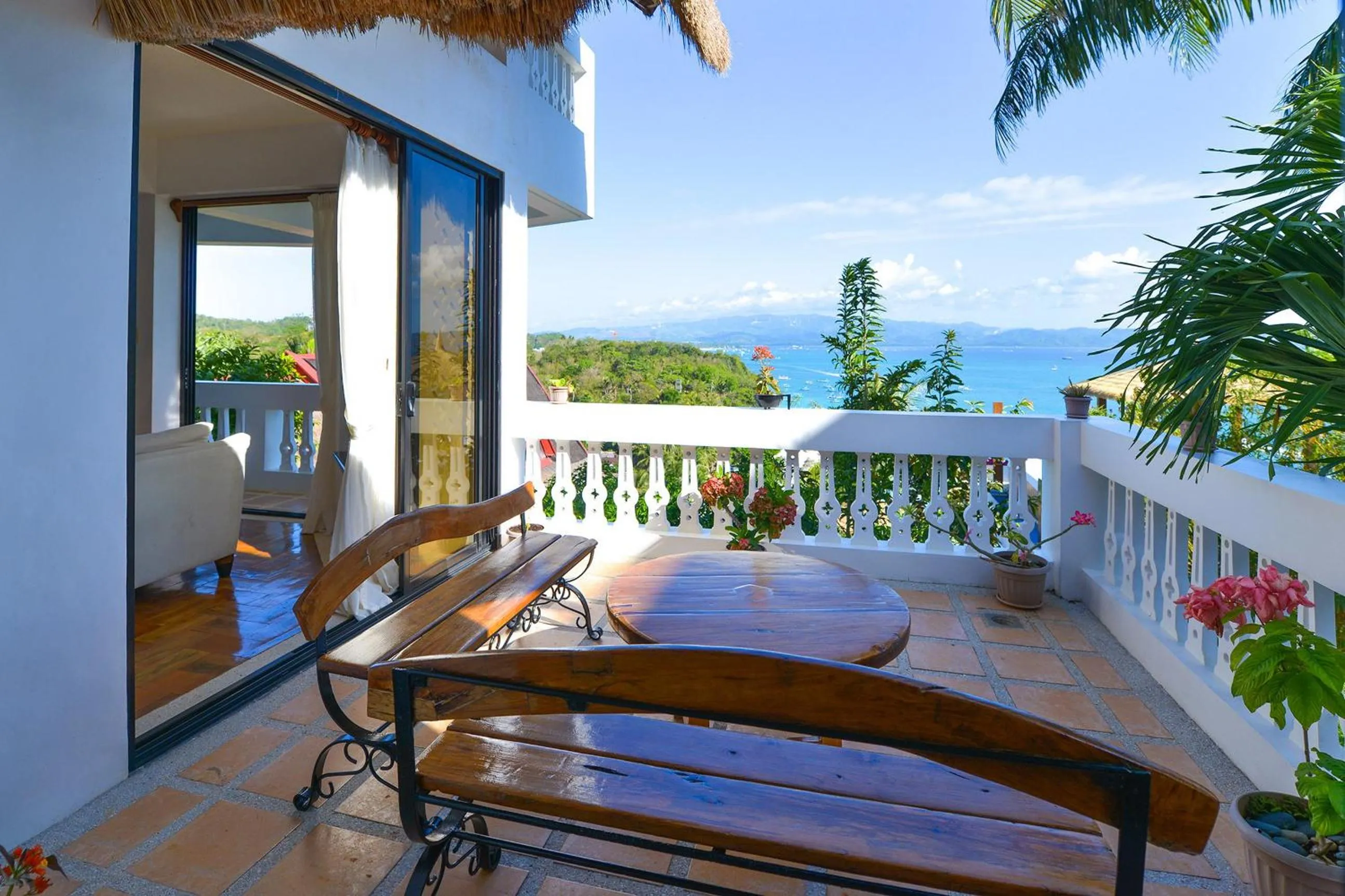 Patio in Tropicana Ocean Villas
