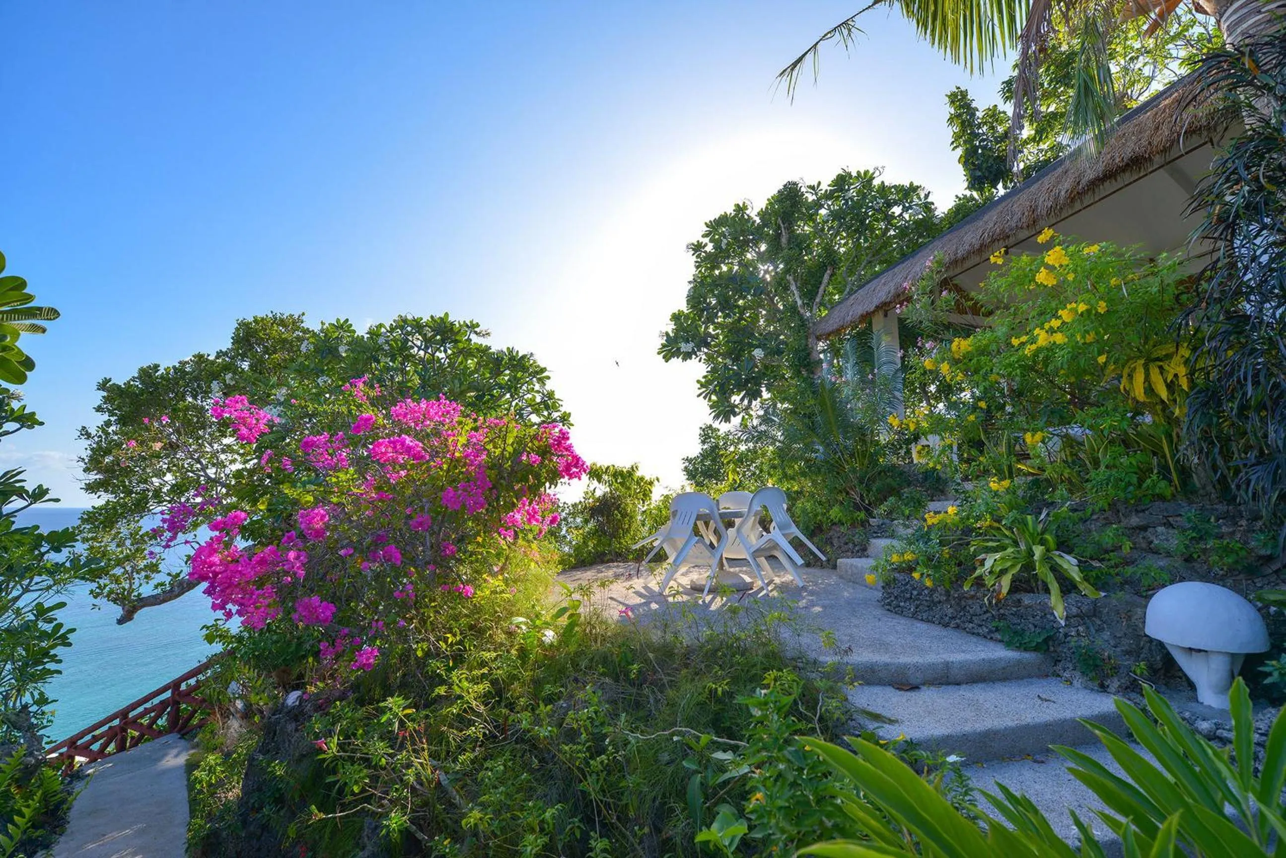 Patio in Tropicana Ocean Villas