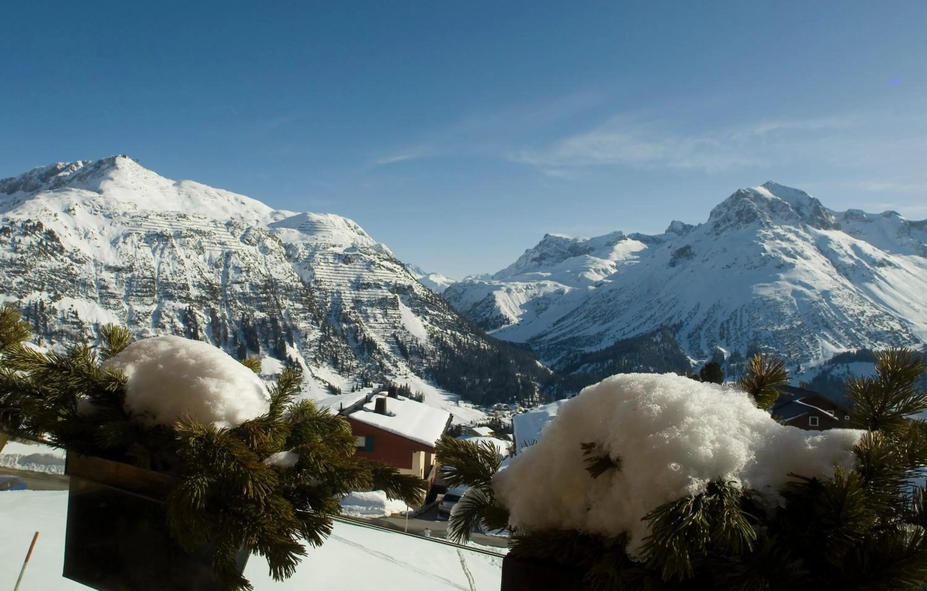 Mountain view in LAMA Appartement