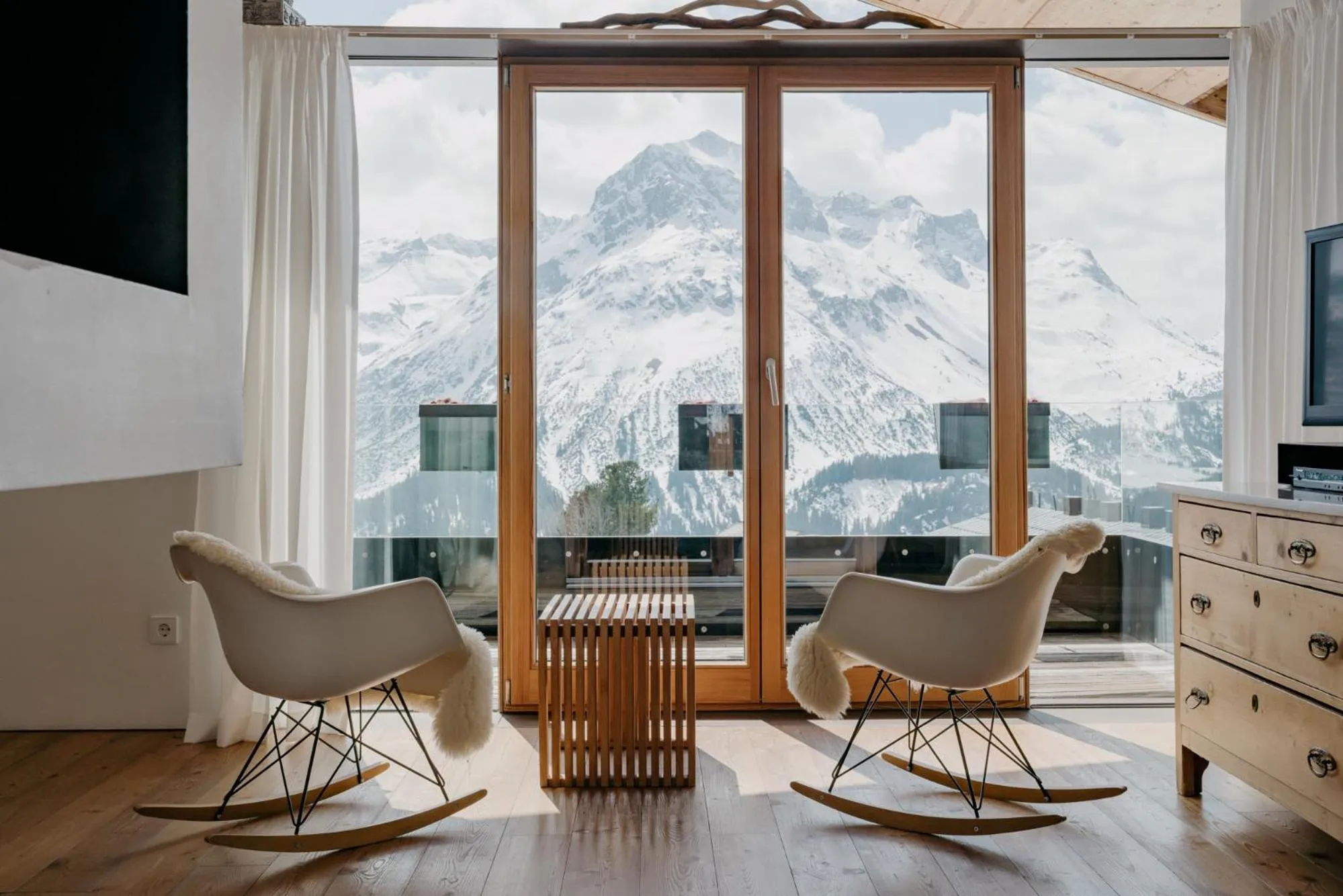 Mountain view in LAMA Appartement