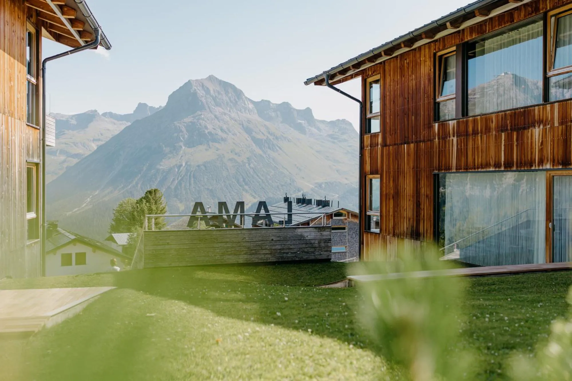 Mountain view in LAMA Appartement