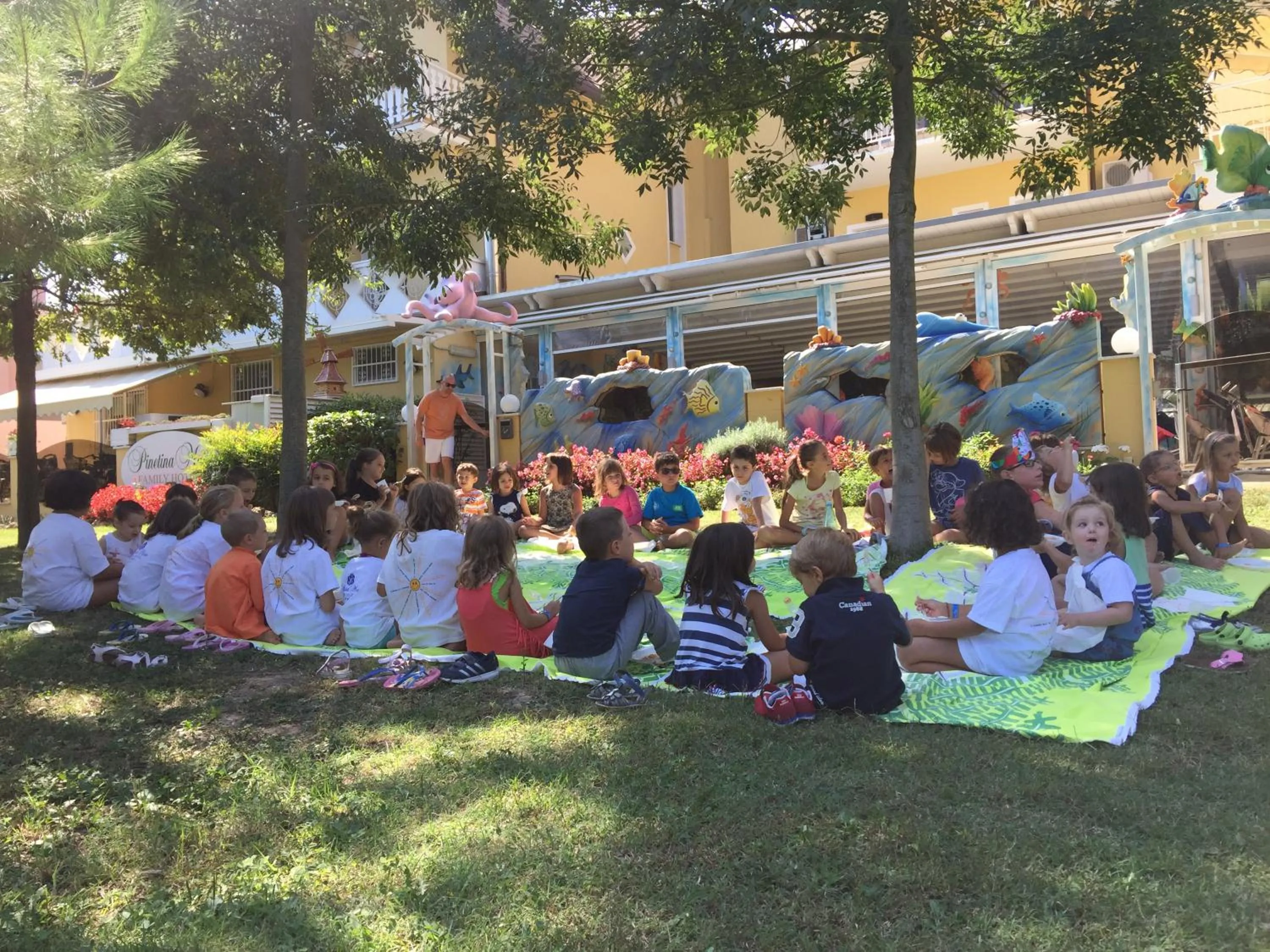 Kids's club in Pinetina Mare Baby Family Hotel