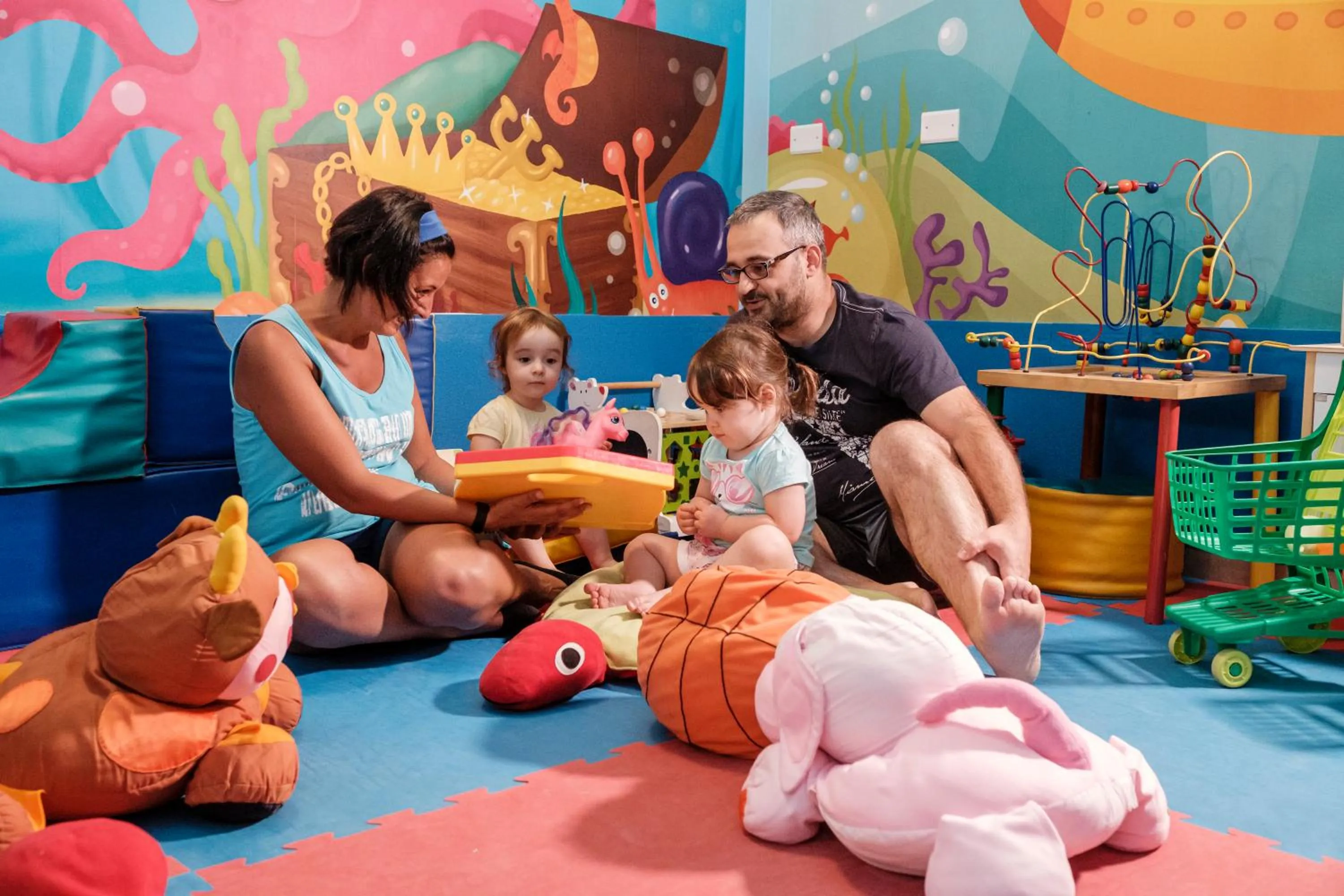 Kids's club in Pinetina Mare Baby Family Hotel