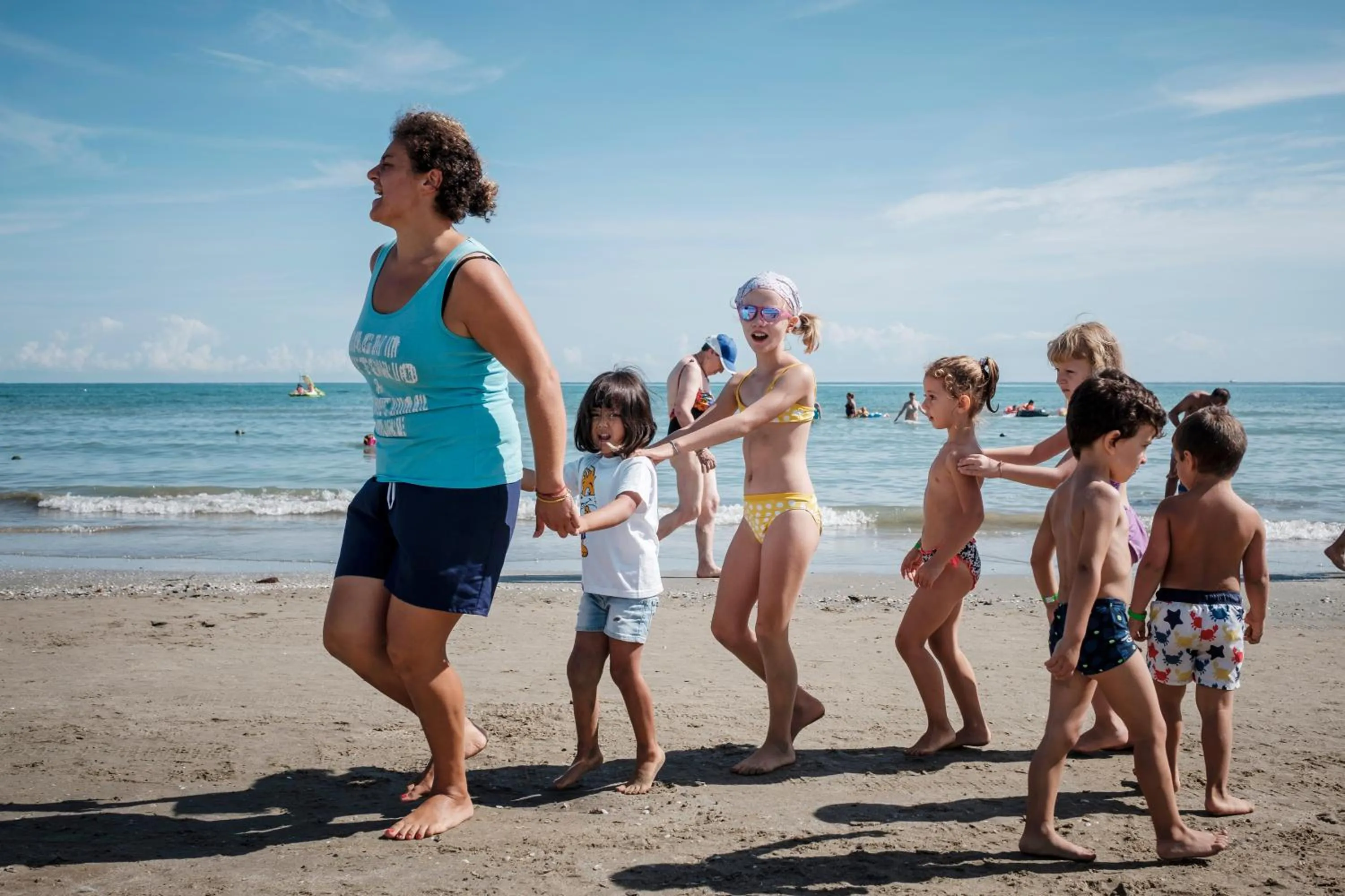 People in Pinetina Mare Baby Family Hotel