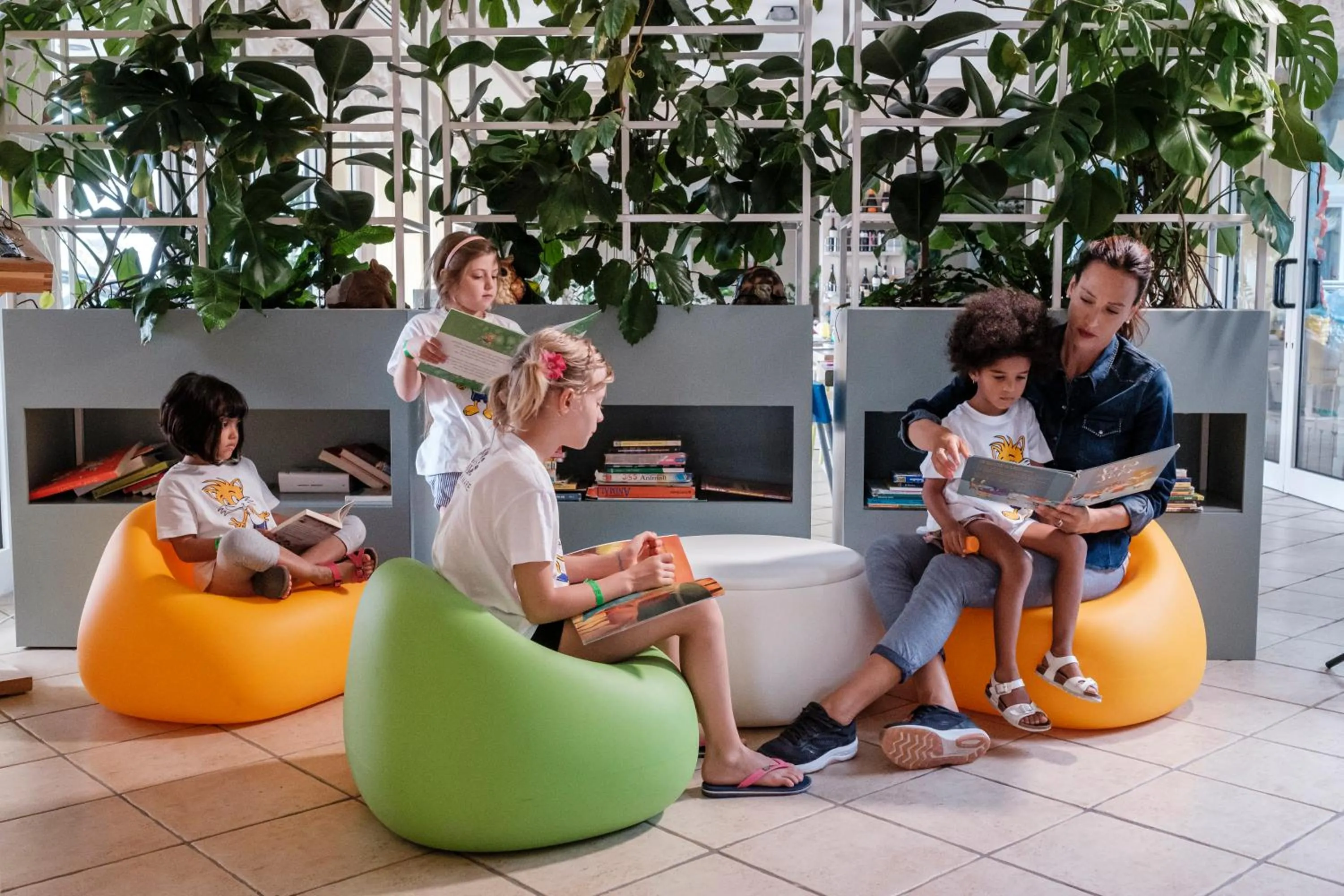 People in Pinetina Mare Baby Family Hotel