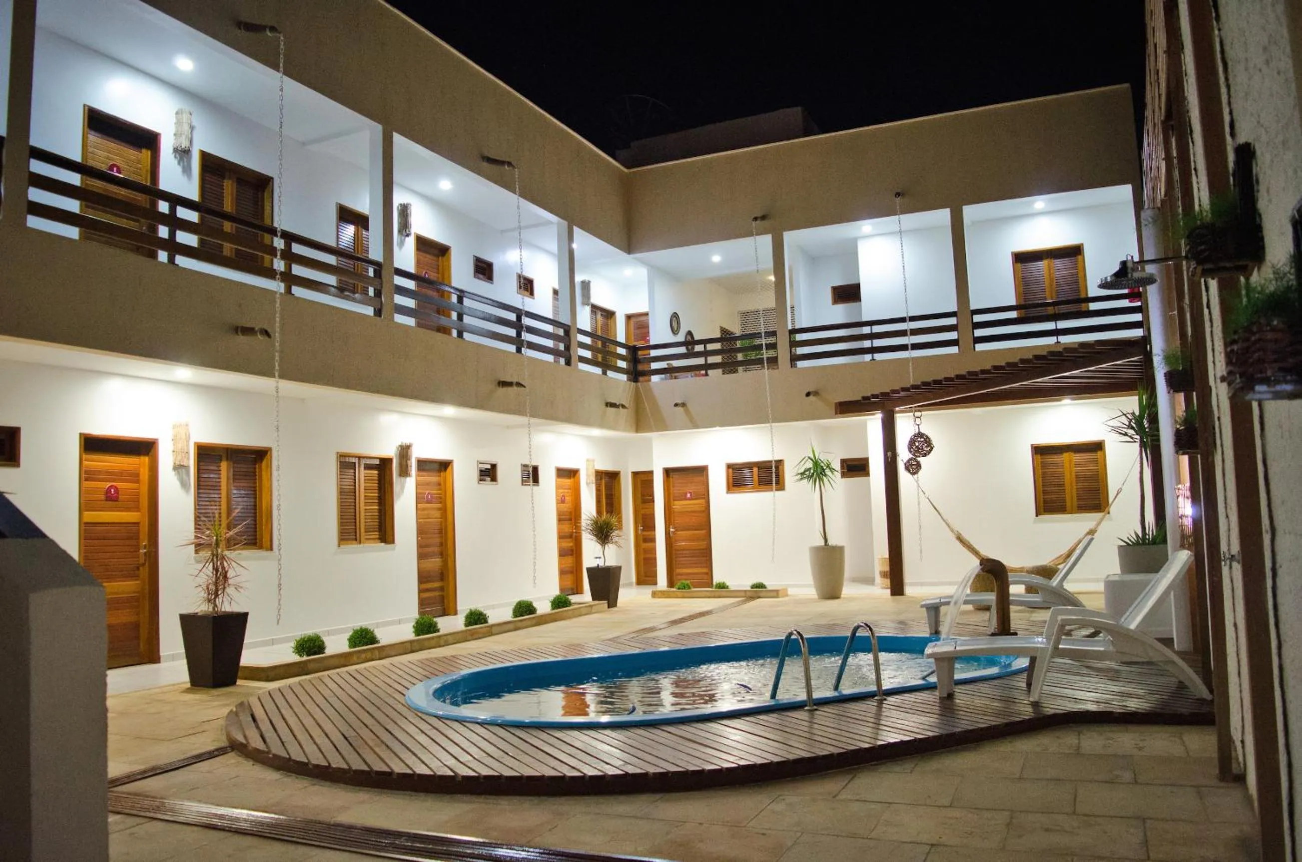 Patio in Pousada Vila Tutóia