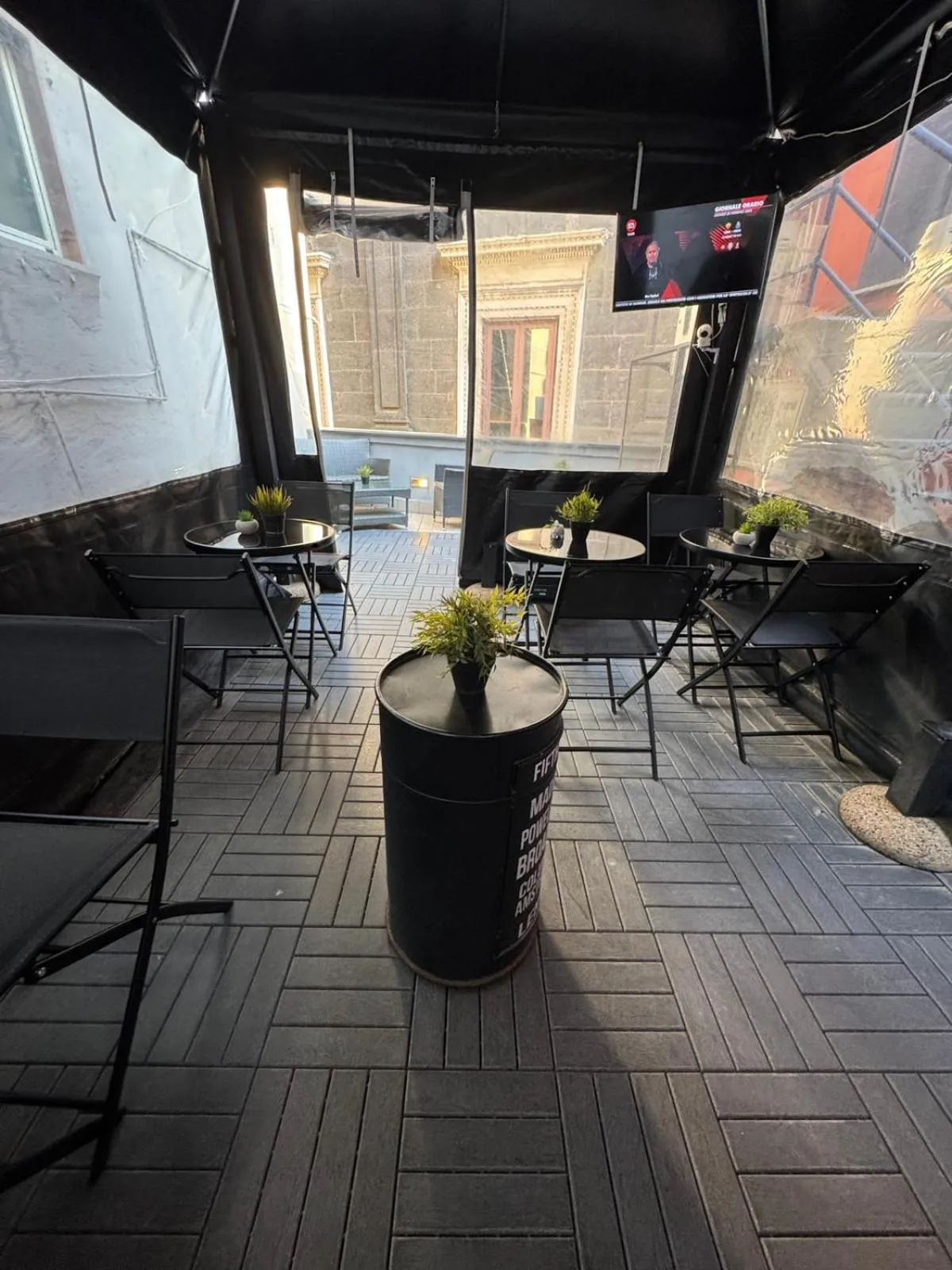 Balcony/Terrace in Il Taschino Suite