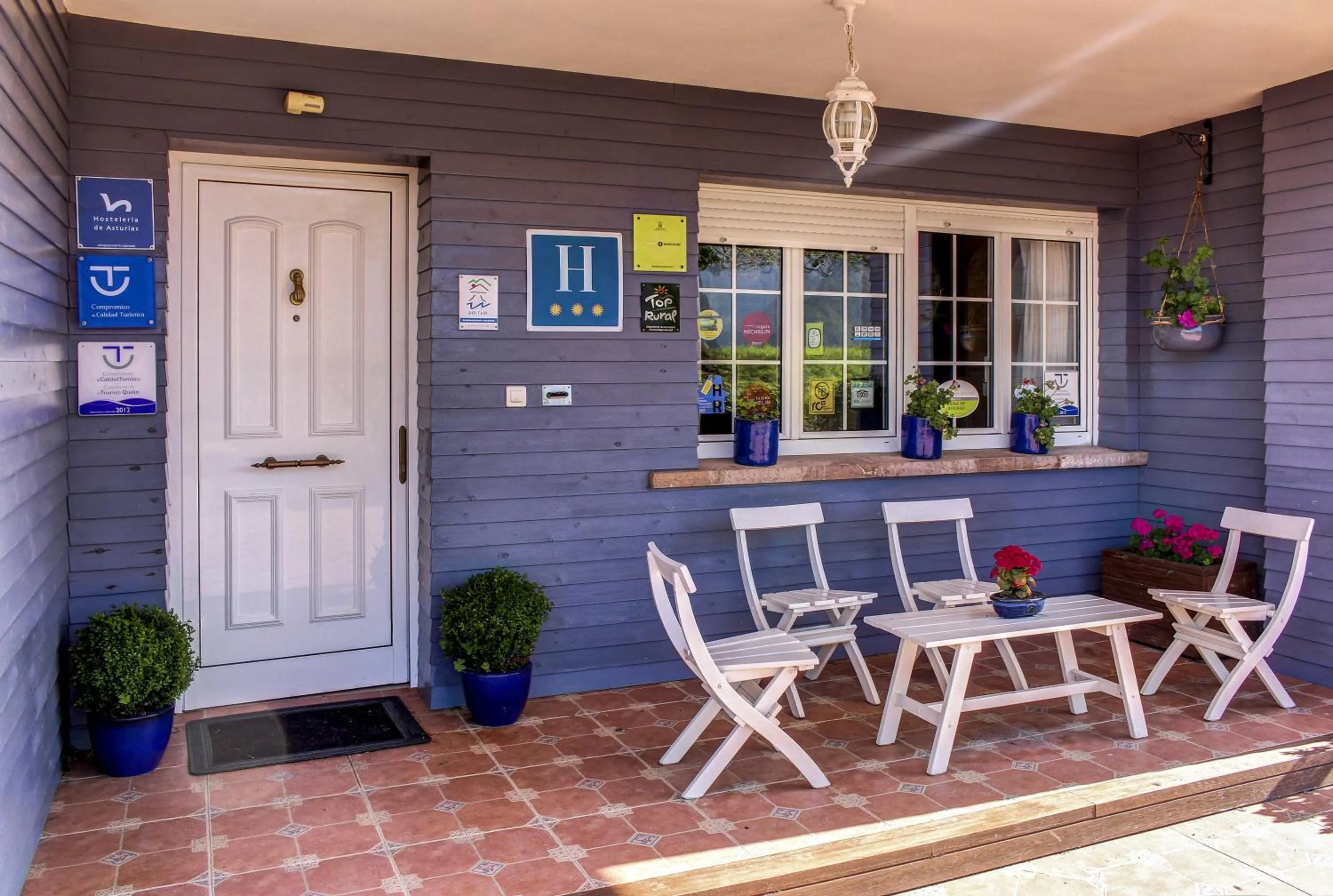 Facade/entrance in Hotel Mirador del Sella