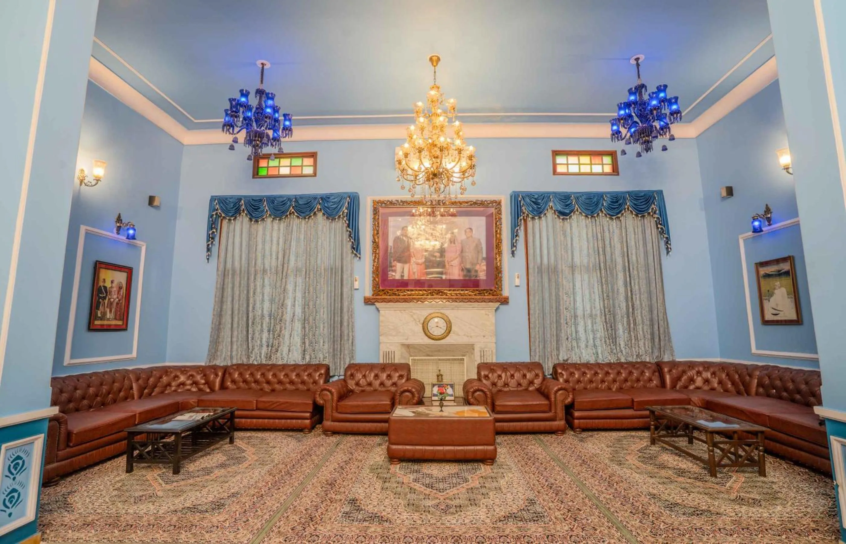 Communal lounge/ TV room in The Kurki Heritage