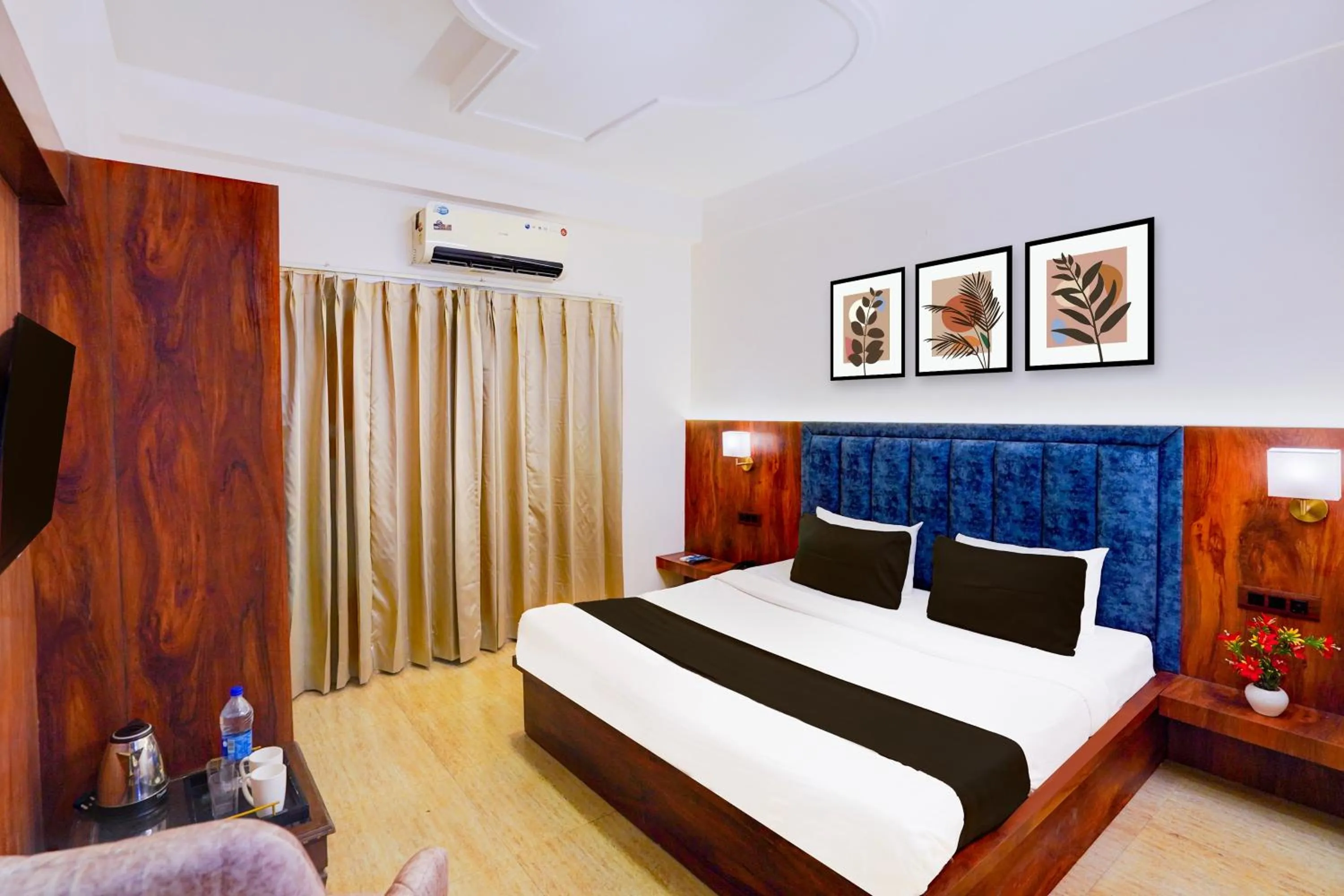Bedroom, Bed in Super Townhouse Prince Chowk Near Railway Station