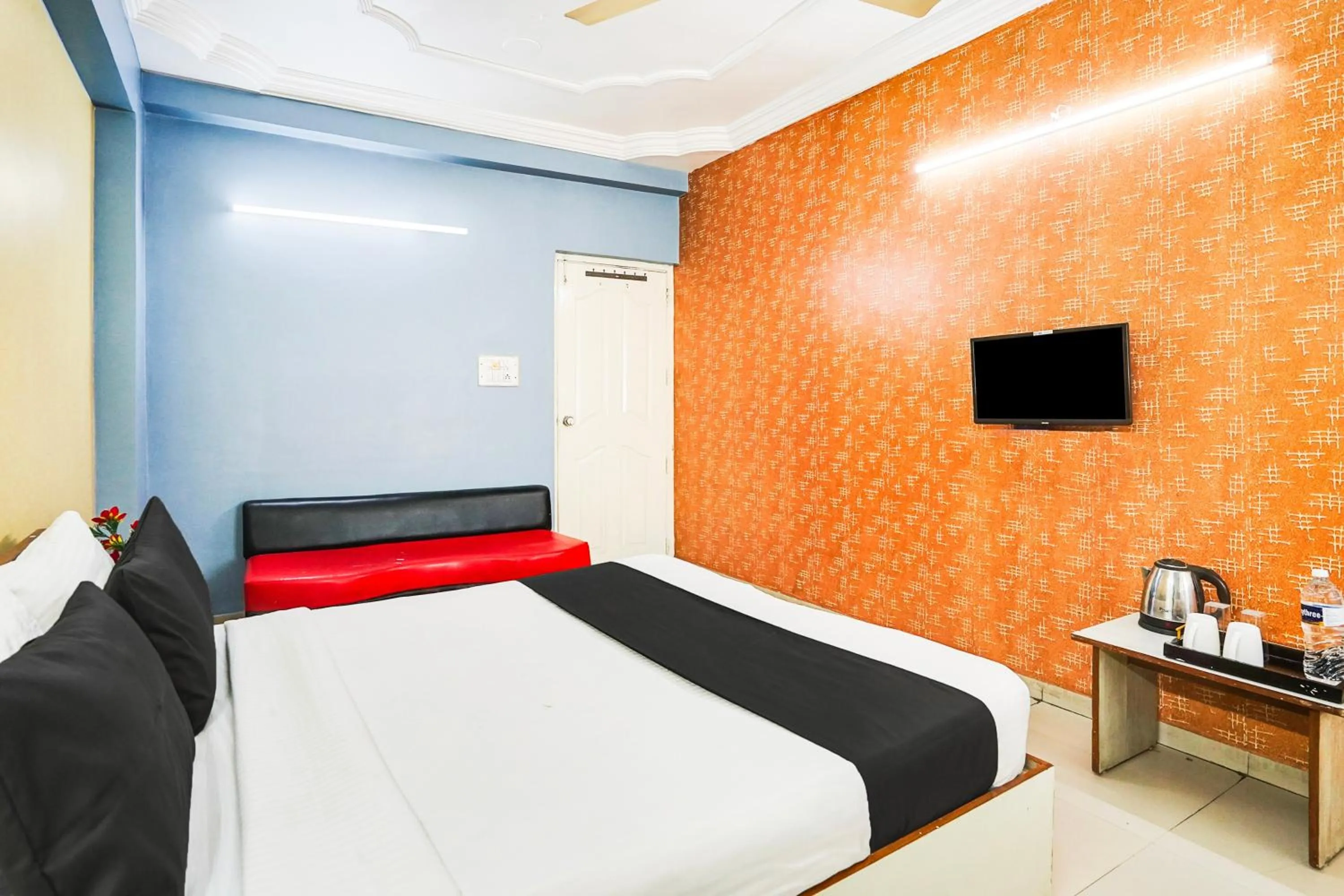 Bedroom, Bed in Hotel O Vibrant Residency