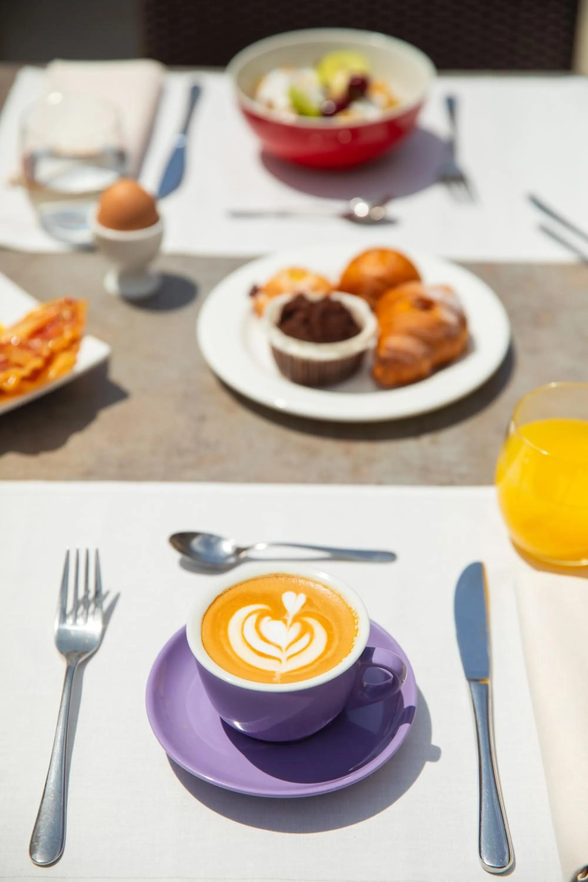 Continental breakfast in Cormoran Hotel & Residence