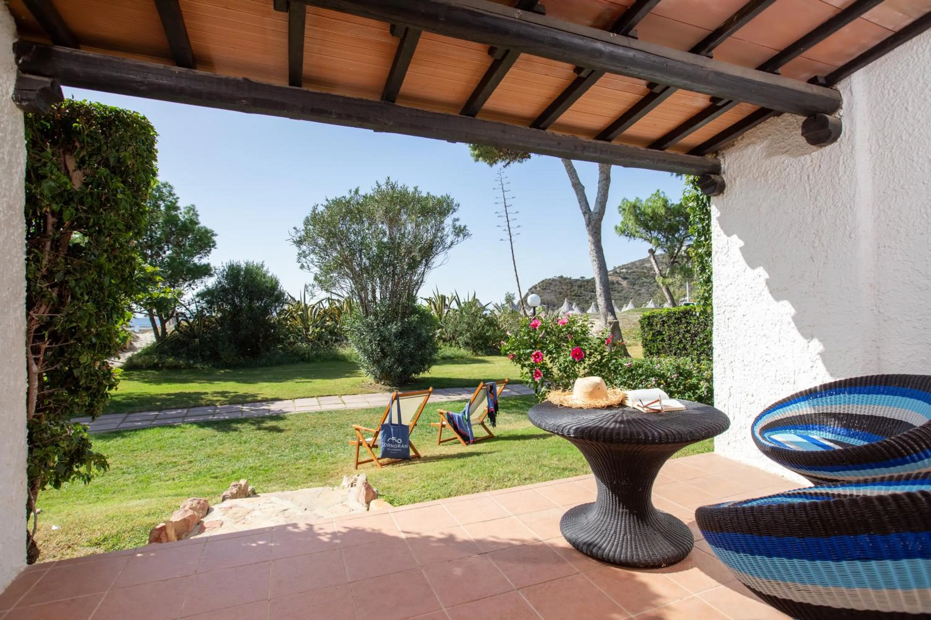 Patio in Cormoran Hotel & Residence