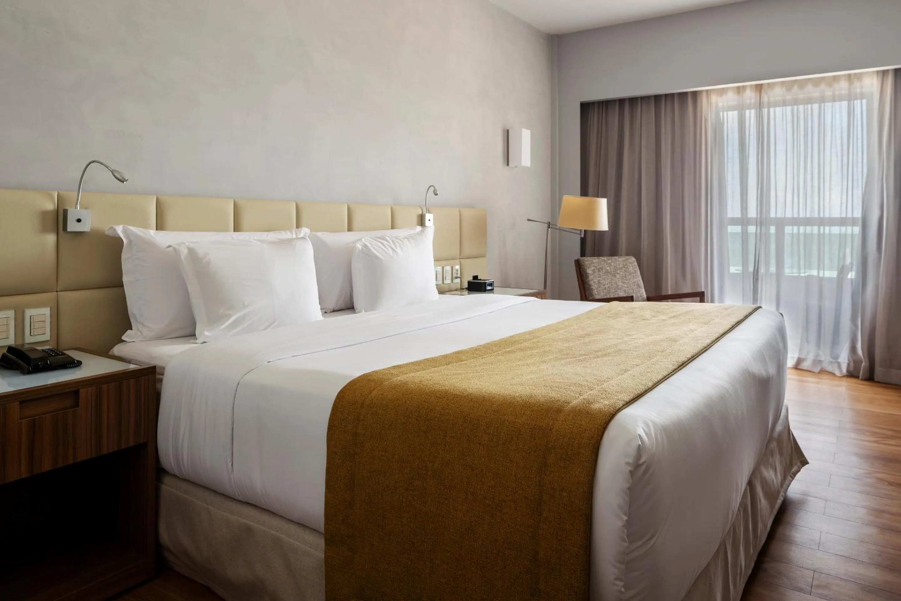 Bed in Hotel Gran Marquise