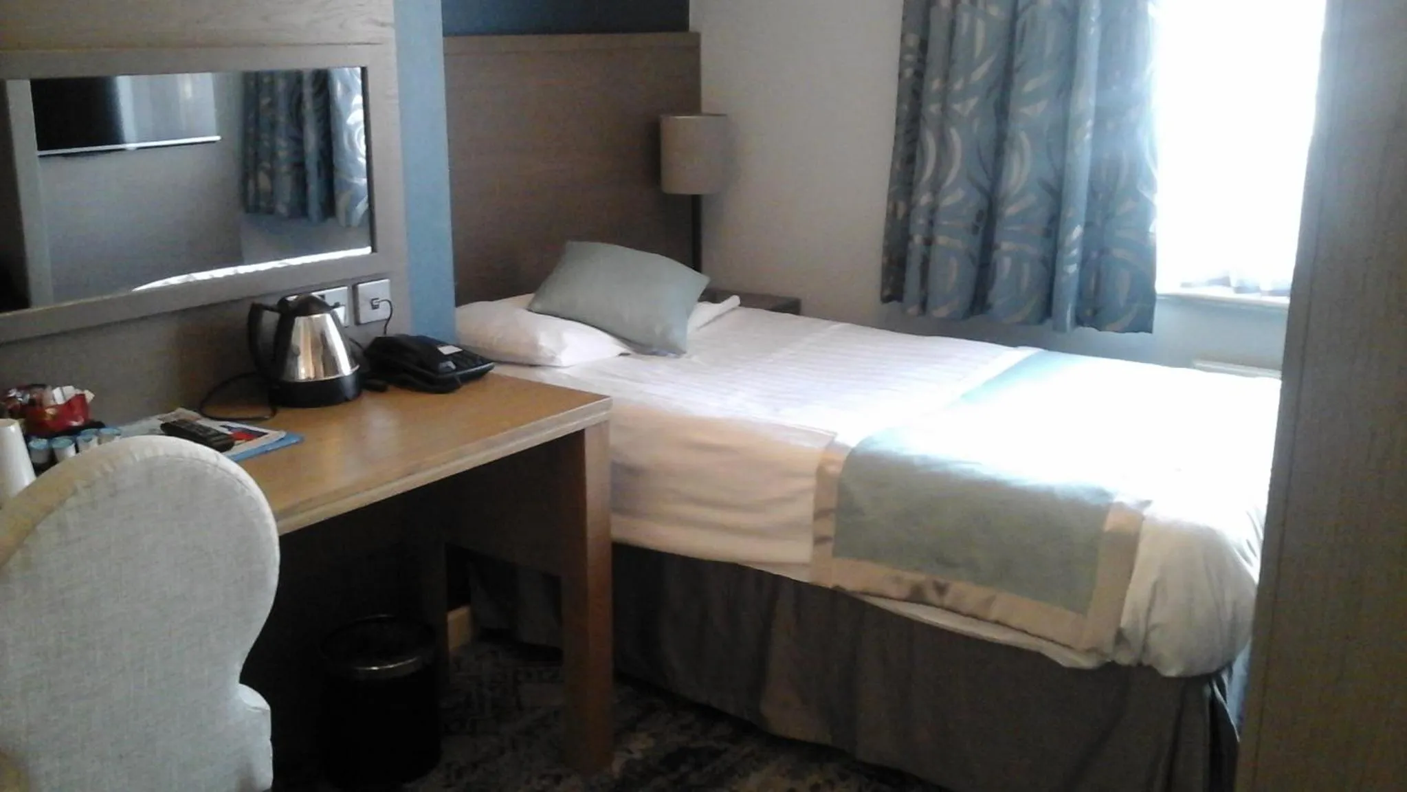 Bedroom in The Portland Hotel Wetherspoon