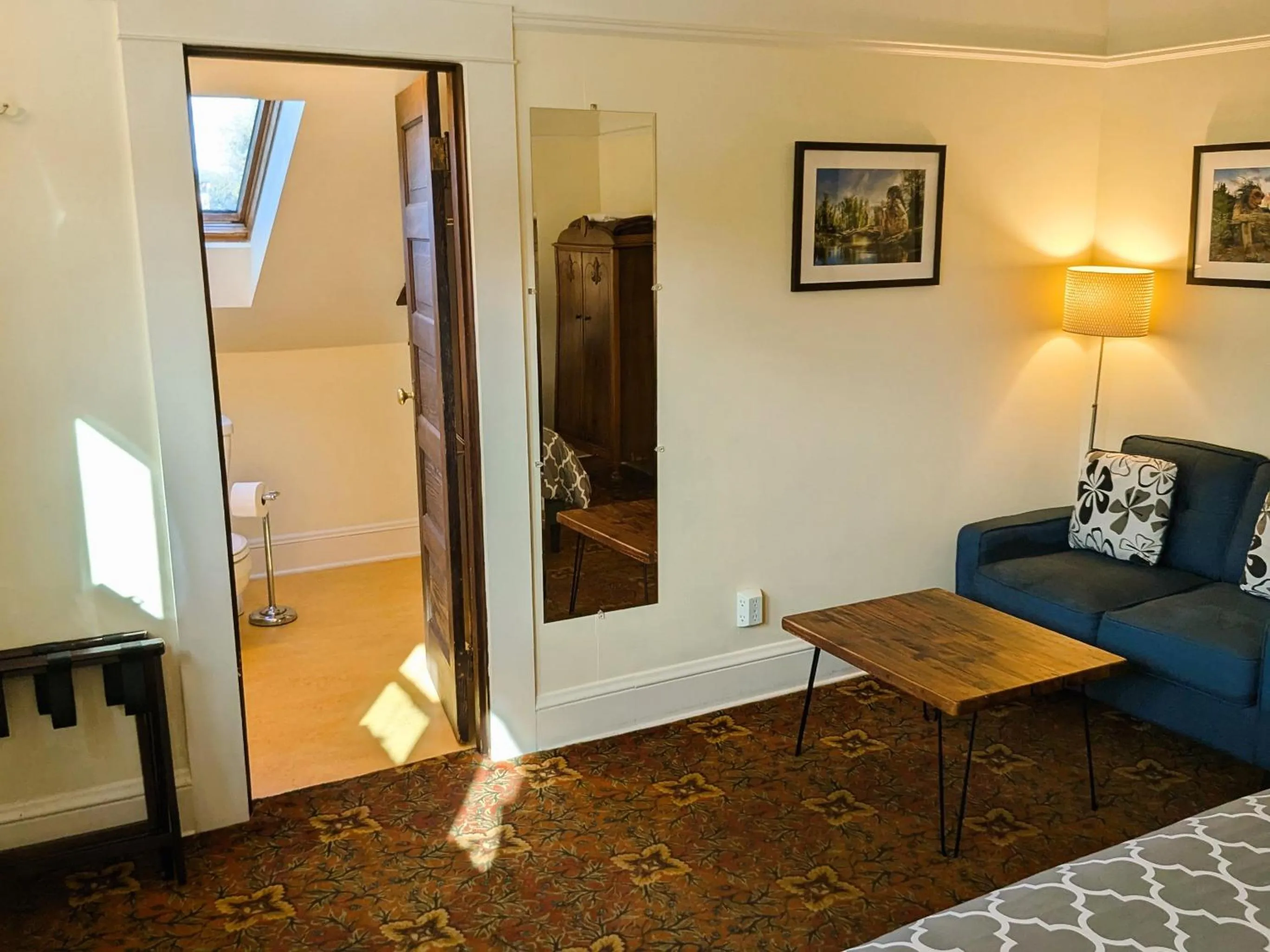 Seating area in Bluebird Guesthouse