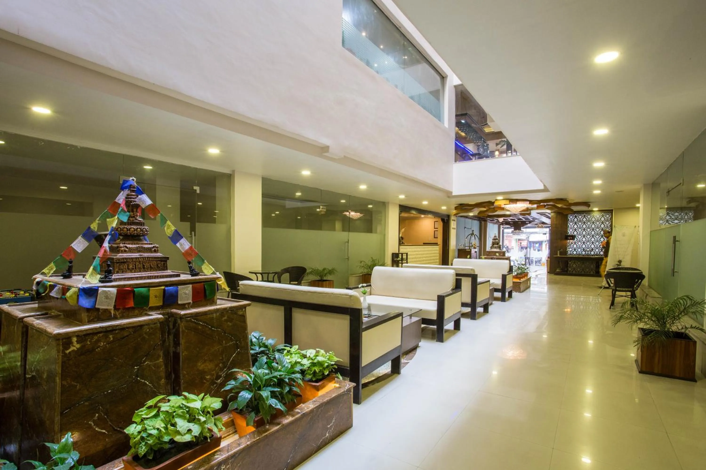 Lobby or reception in Yatri Suites and Spa