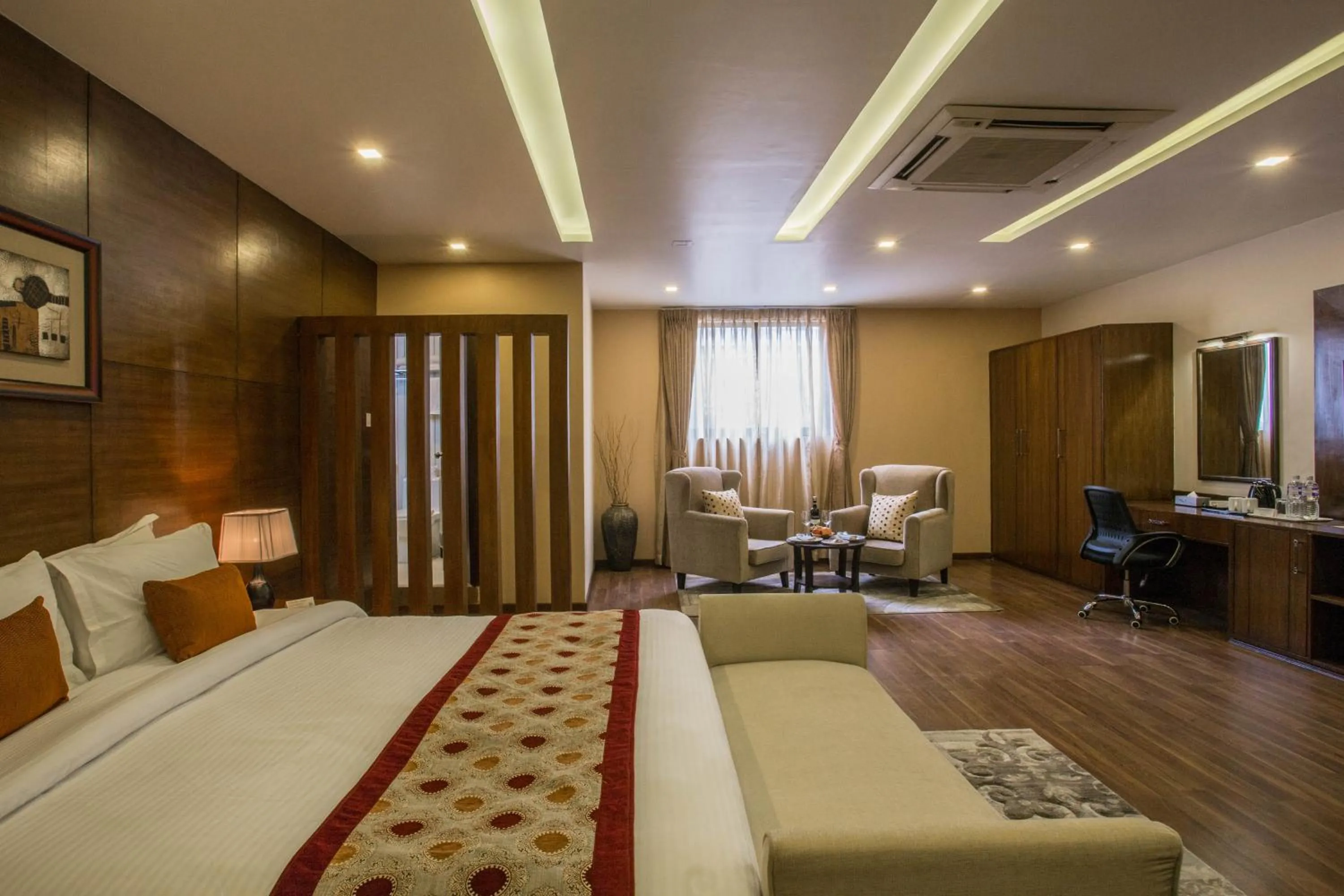 Bedroom in Yatri Suites and Spa