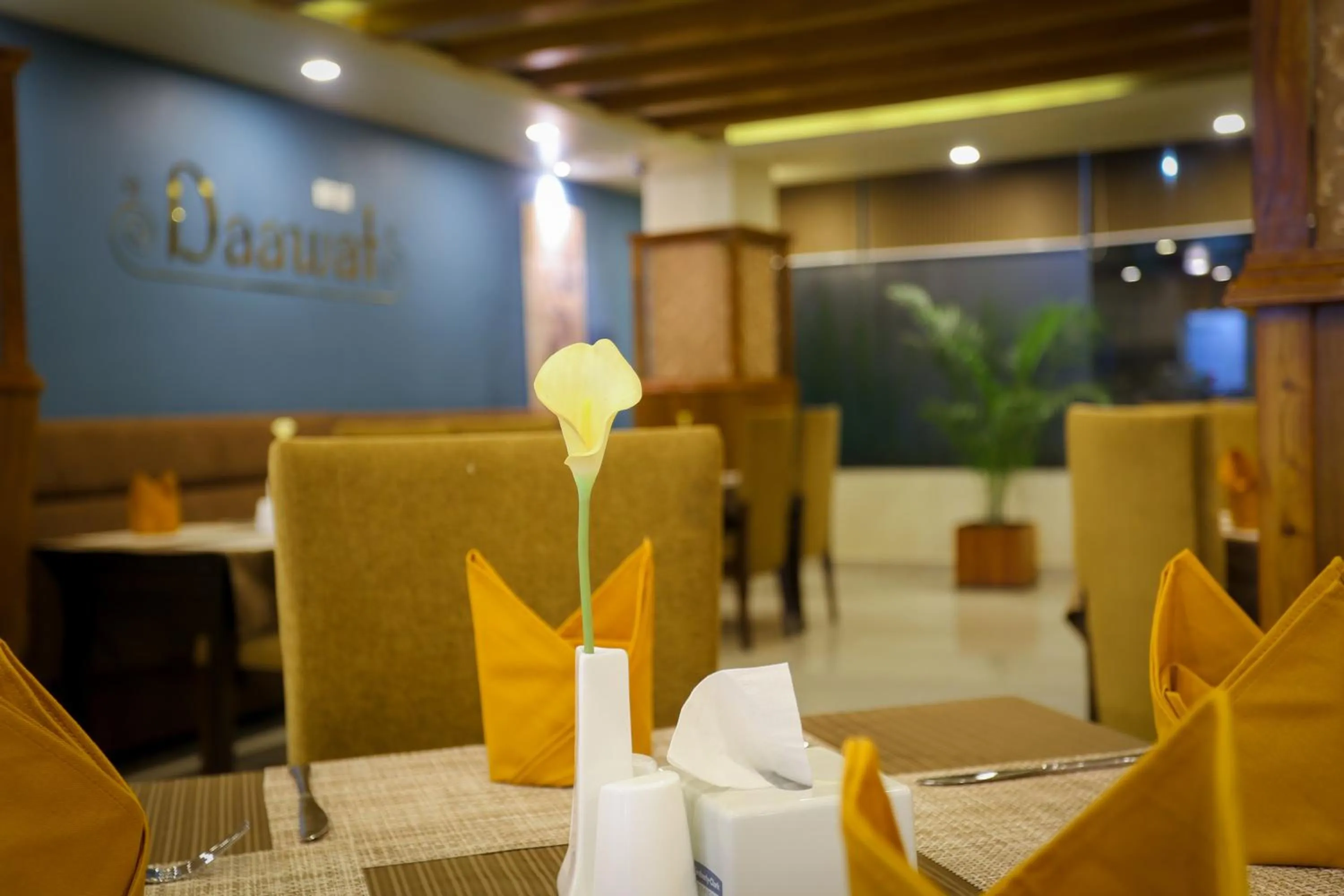 Restaurant/places to eat in Yatri Suites and Spa