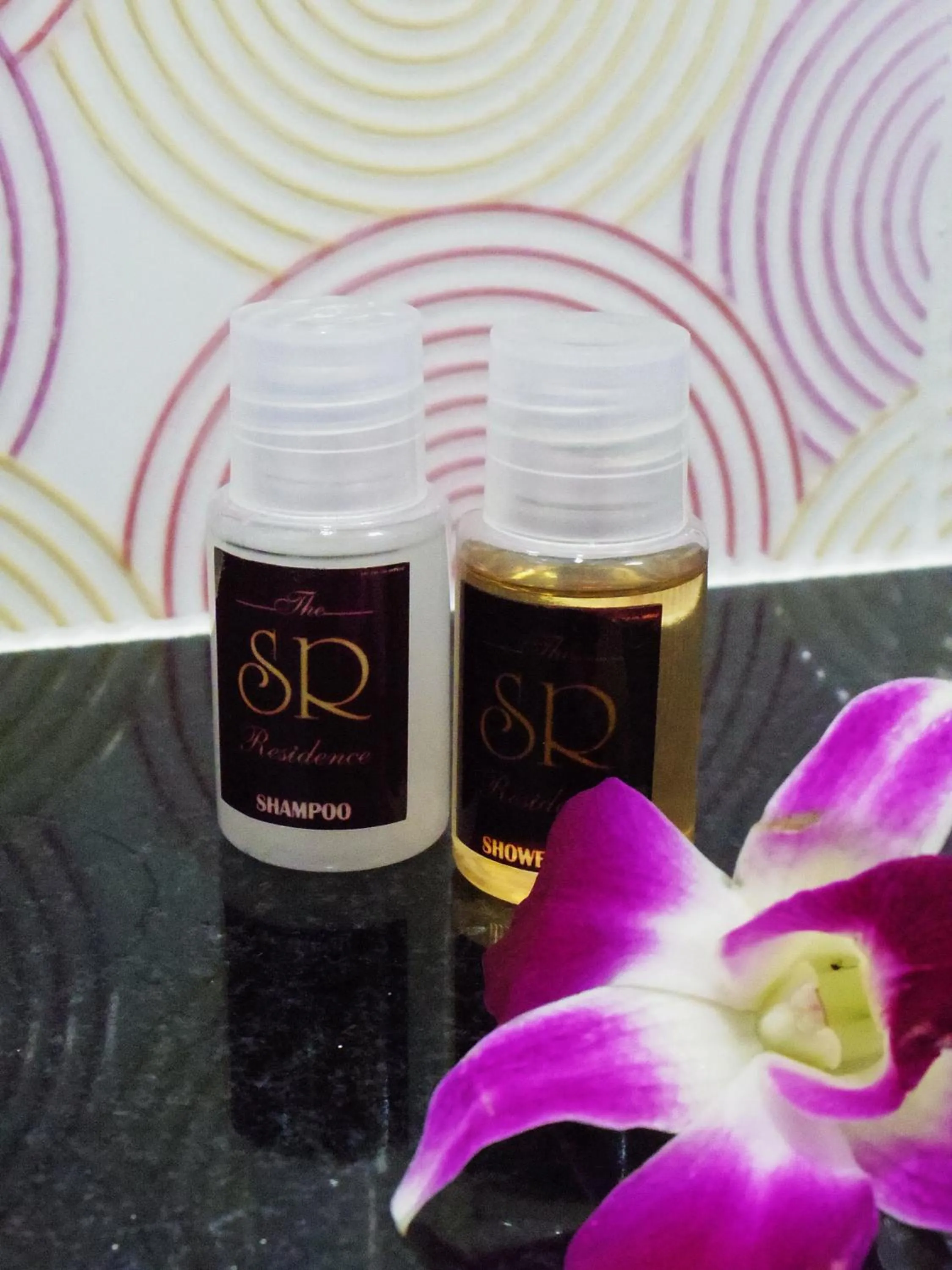 Decorative detail in The SR Residence Lampang