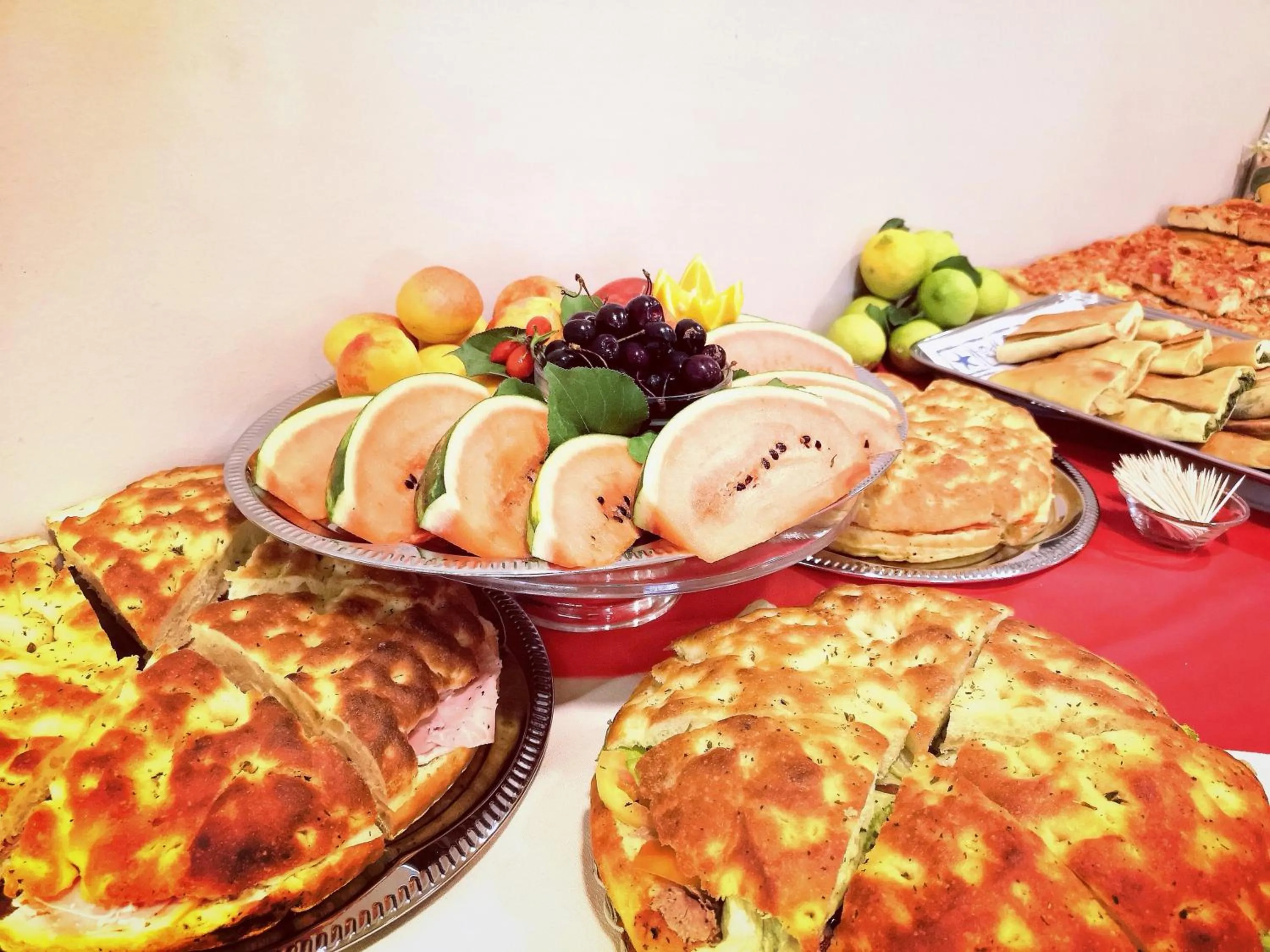 Italian breakfast in Hotel San Martino