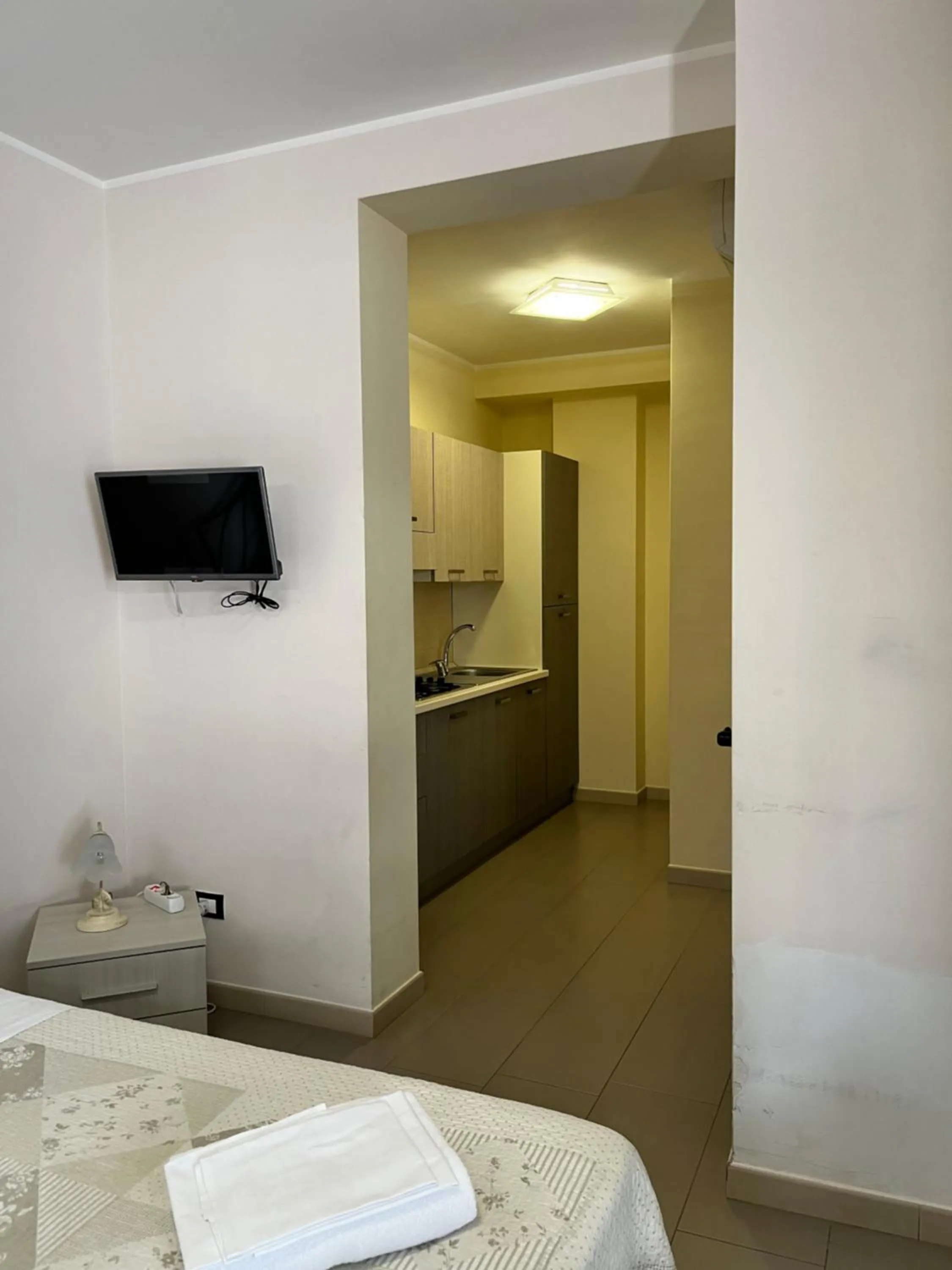 Kitchen or kitchenette in Hotel San Martino