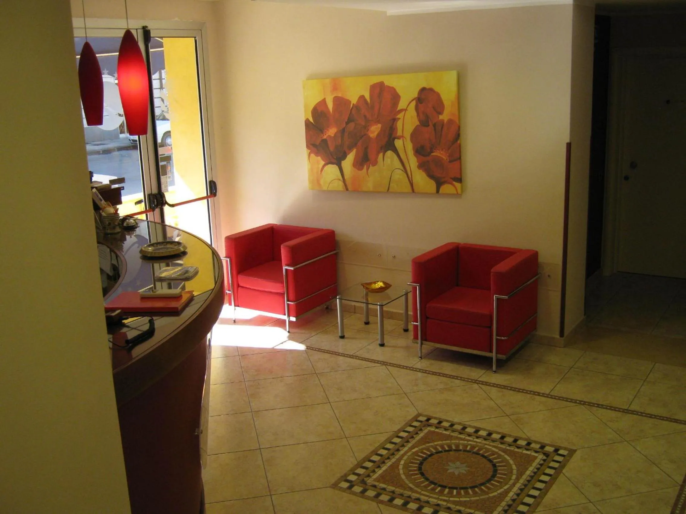 Lobby or reception in Hotel San Martino