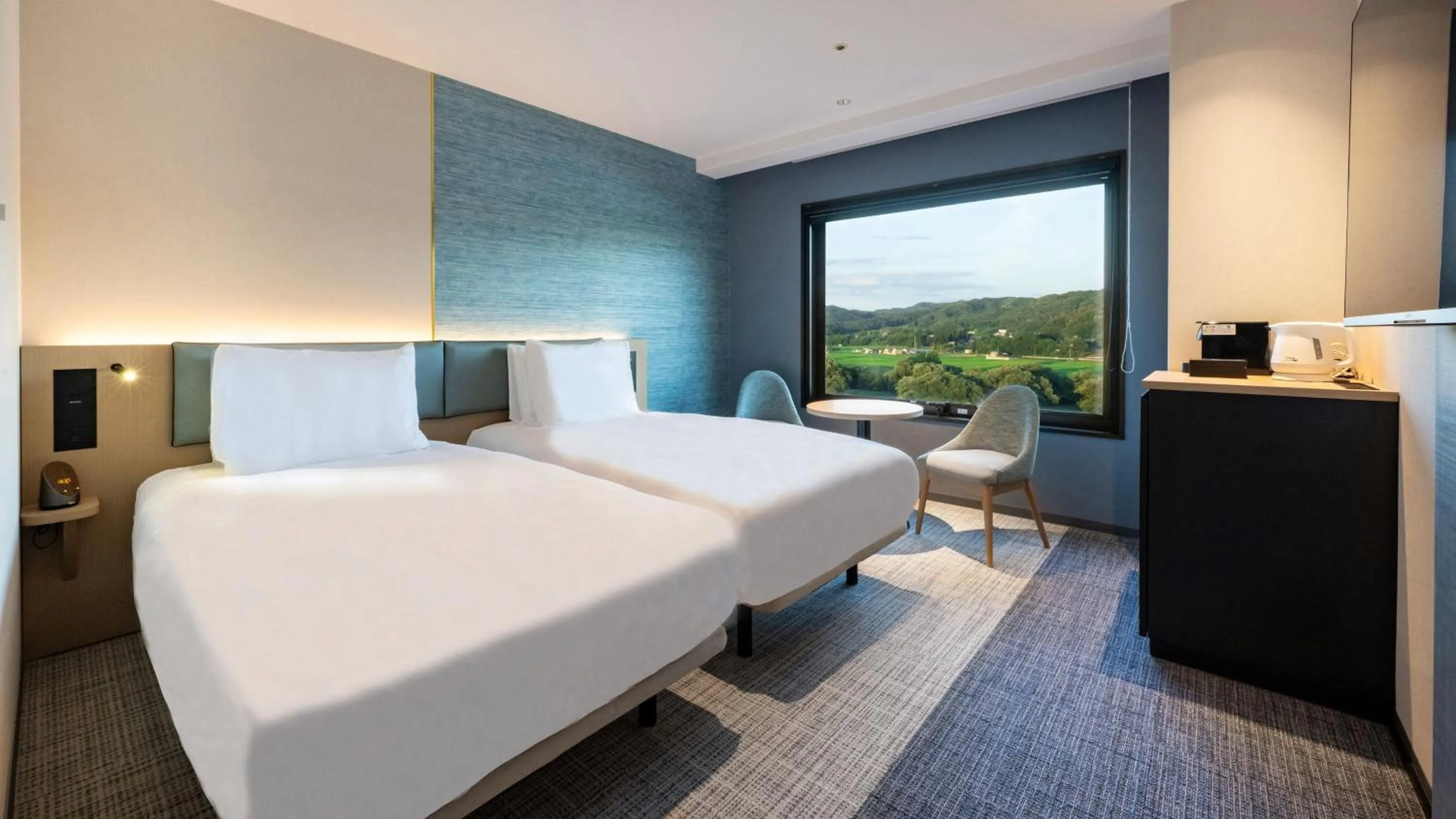 Photo of the whole room, Bed in ANA Holiday Inn Iwate Kitakami by IHG