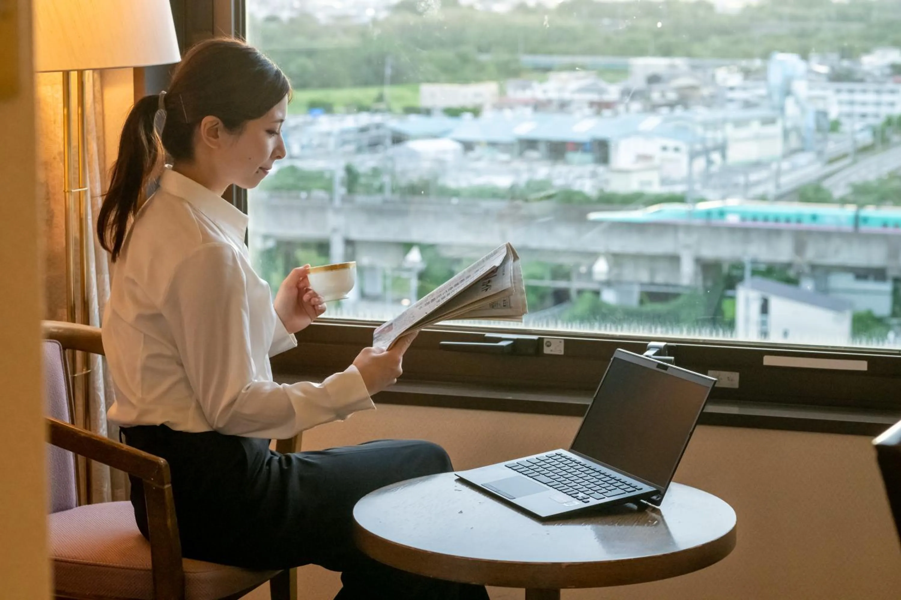 People in Hotel City Plaza Kitakami