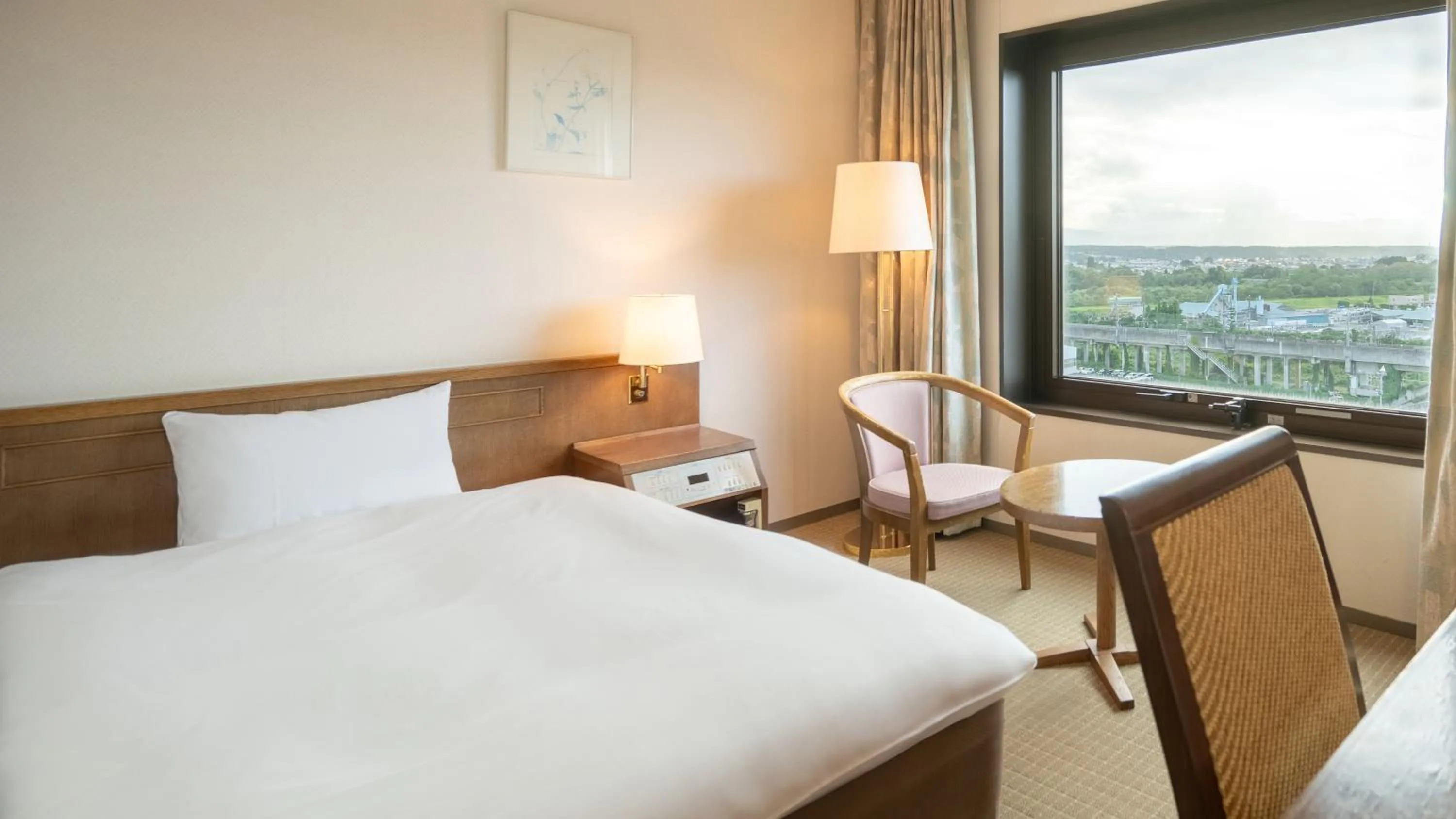 Photo of the whole room, Bed in ANA Holiday Inn Iwate Kitakami by IHG