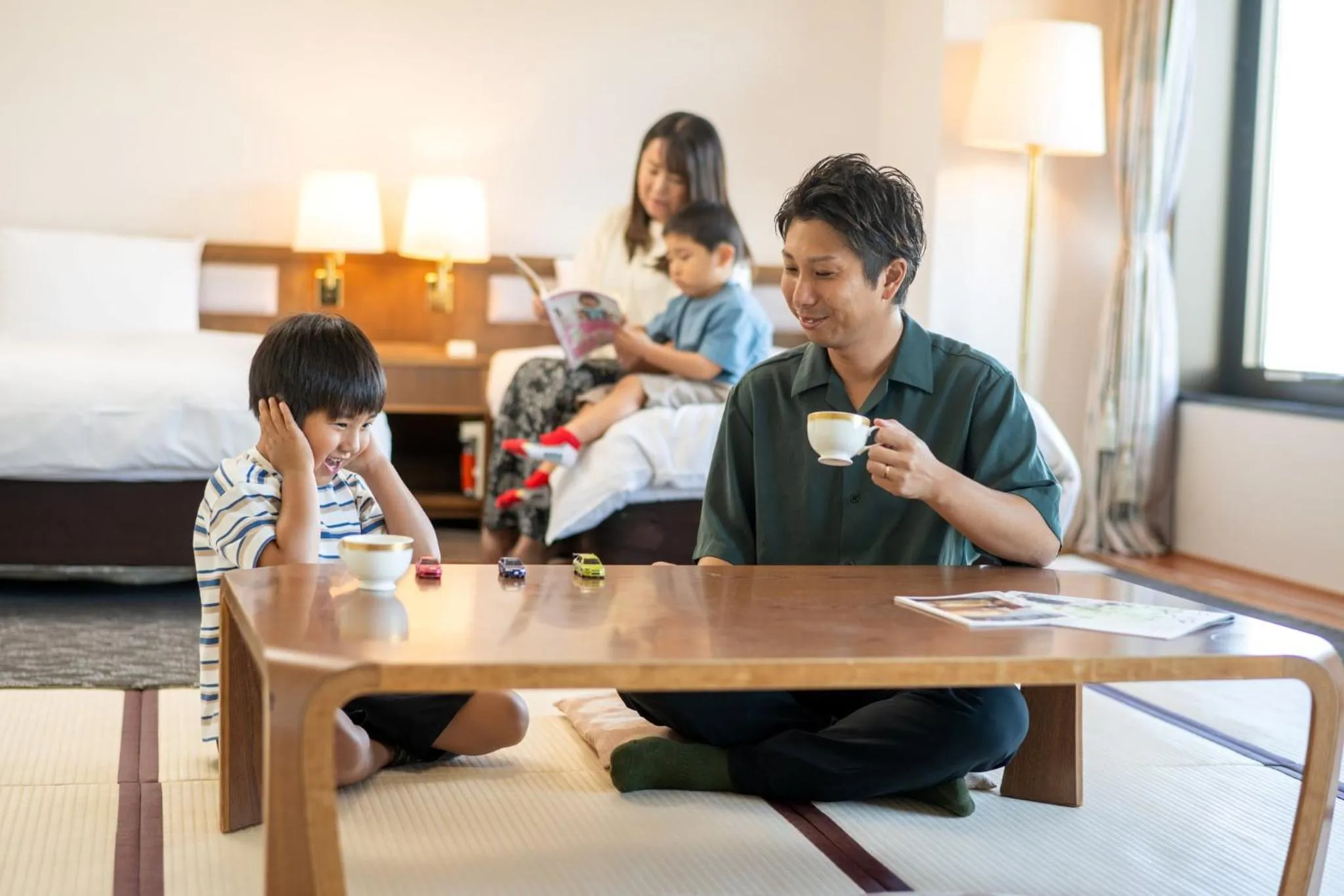 Photo of the whole room in ANA Holiday Inn Iwate Kitakami by IHG