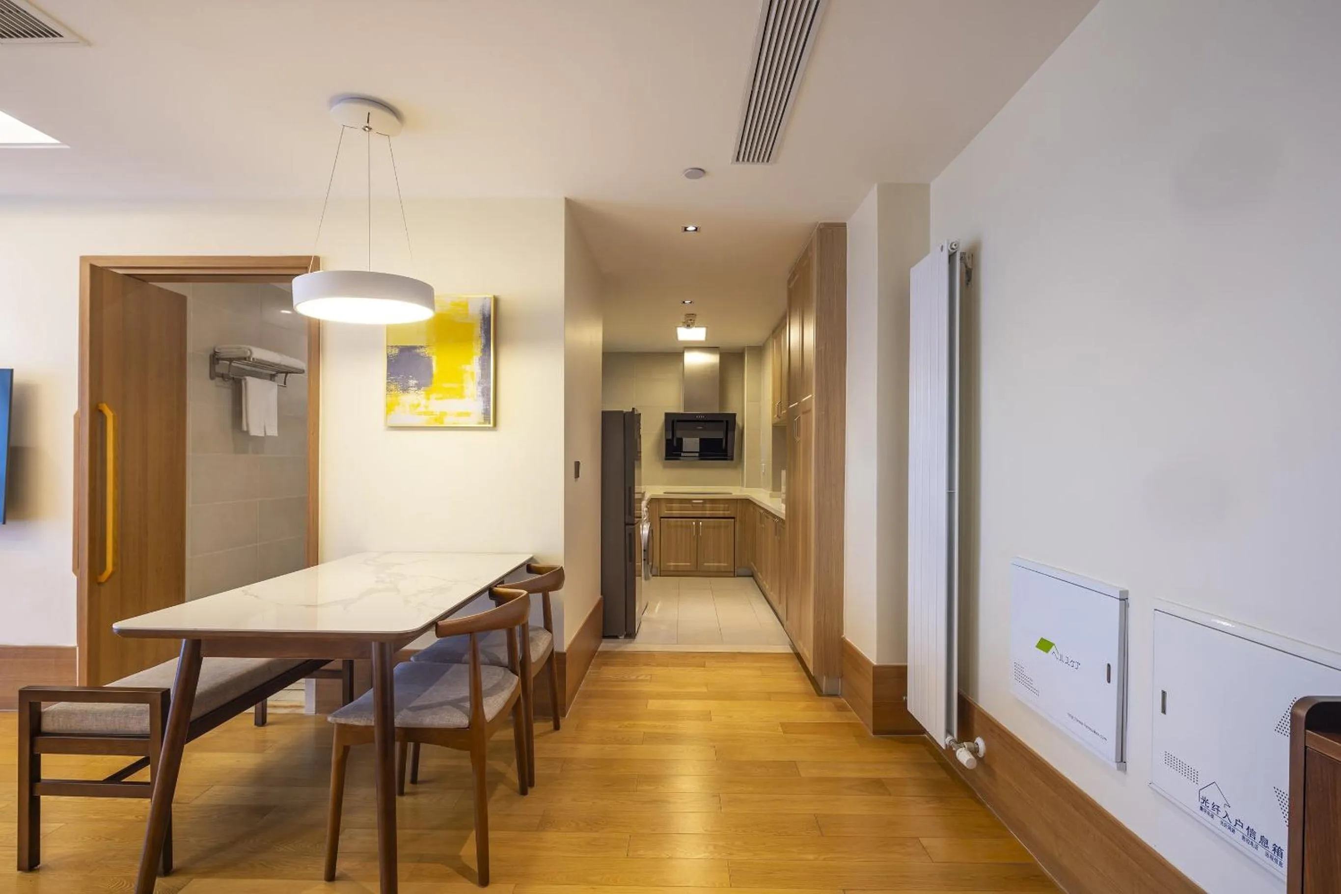 Living room in Green Court Place Jingqiao Middle Ring Shanghai